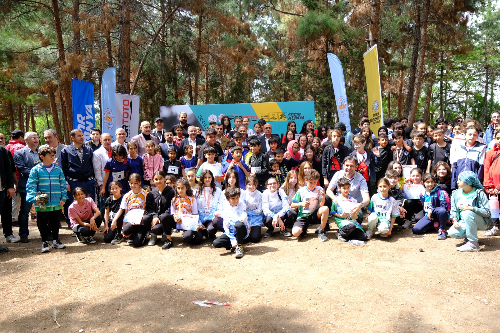 U14 TÜRKİYE ORYANTİRİNG ŞAMPİYONASI KONYA’DA YAPILDI