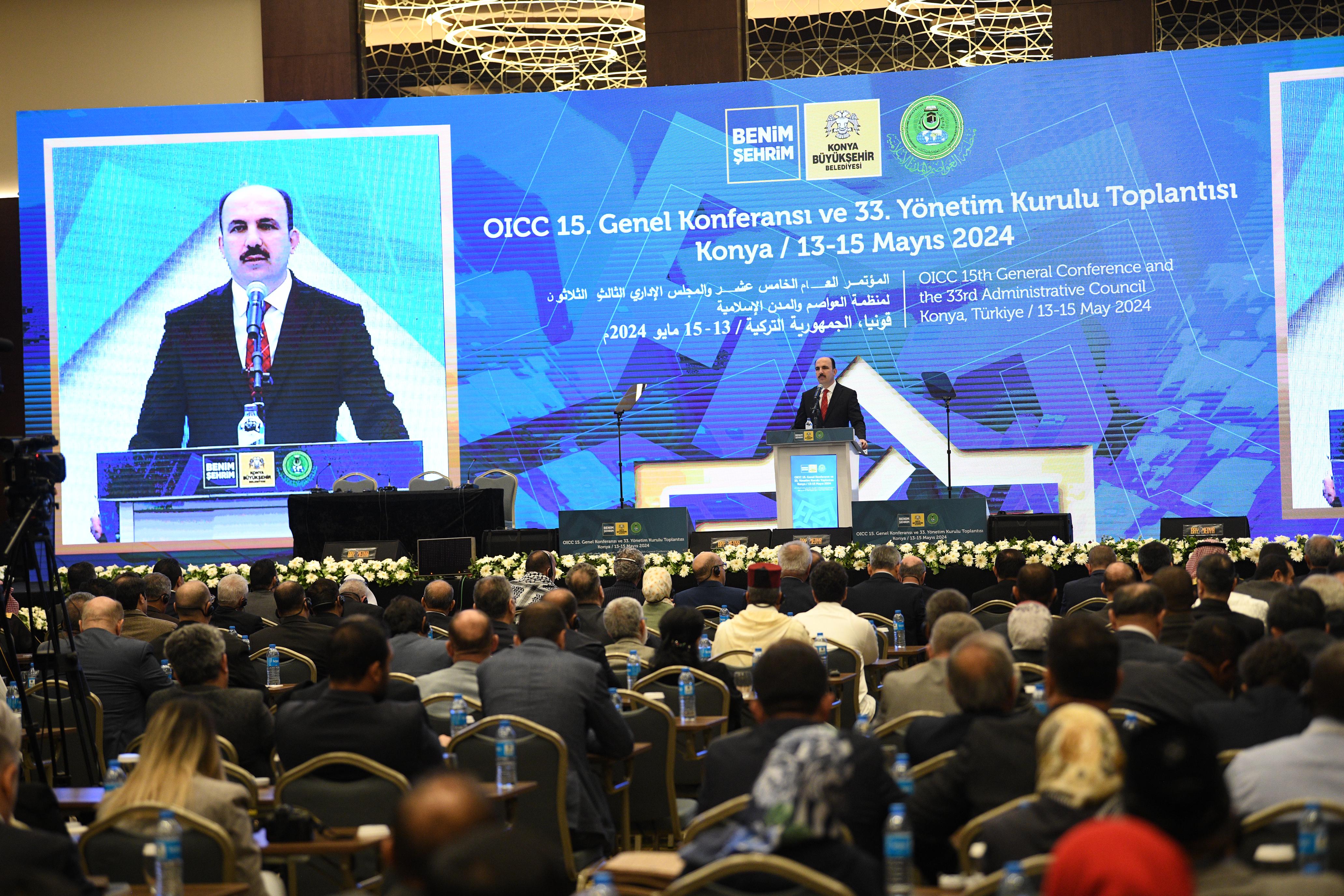 İSLAM DÜNYASI OICC GENEL KONFERANSI İÇİN KONYA’DA BULUŞTU