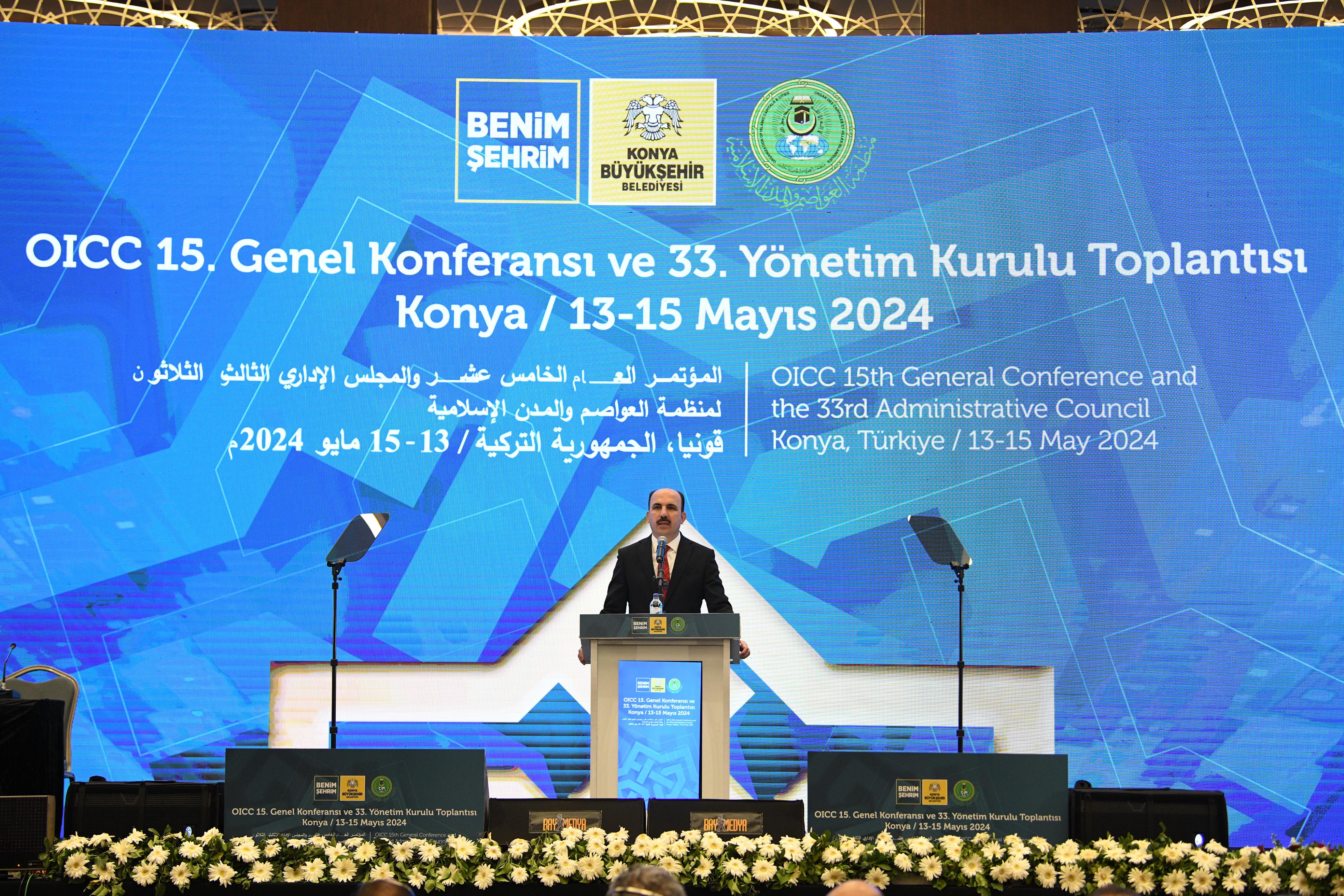 İSLAM DÜNYASI OICC GENEL KONFERANSI İÇİN KONYA’DA BULUŞTU