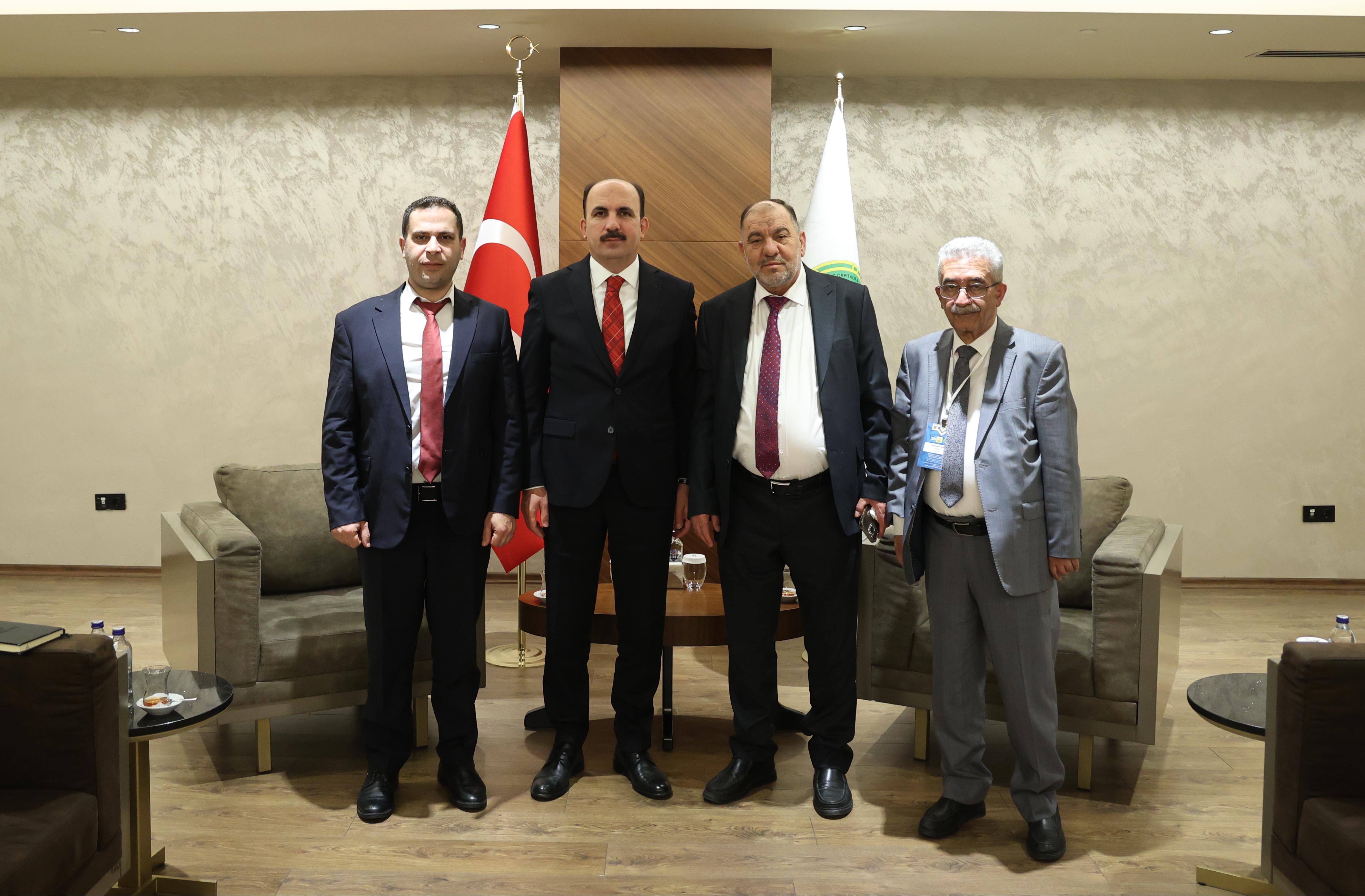 BAŞKAN ALTAY KONYA’DA YAPILAN OICC KAPSAMINDA İKİLİ TEMASLARDA BULUNDU