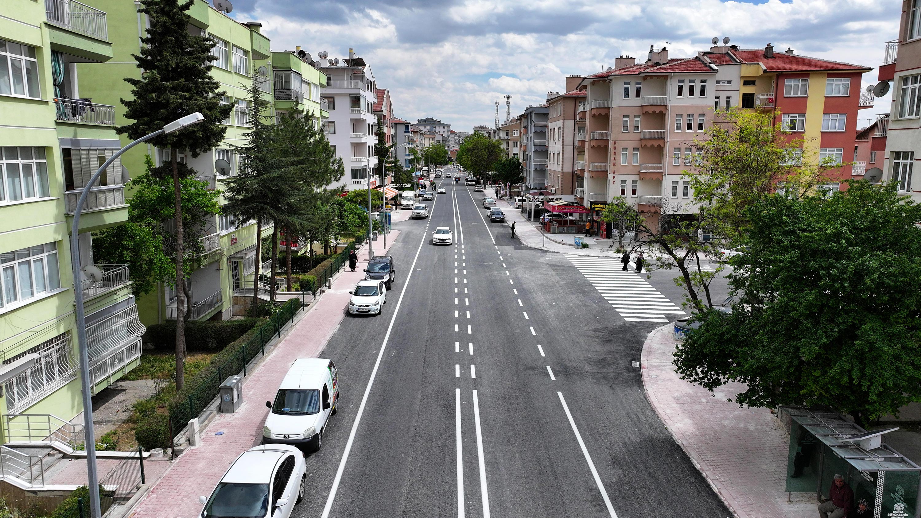 BAŞKAN ALTAY: “YAPTIĞIMIZ DÜZENLEMEYLE MALAS CADDESİ DAHA KONFORLU HALE GELDİ”