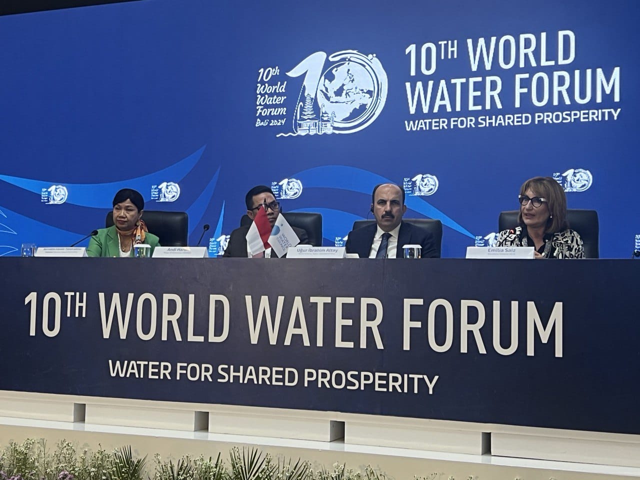 UCLG BAŞKANI ALTAY, 10. DÜNYA SU FORUMU’NDA SU KONUSUNDAKİ ADALETSİZLİĞE, GAZZE HALKINI SU VE GIDADAN MAHRUM BIRAKAN SOYKIRIMA DİKKAT ÇEKTİ