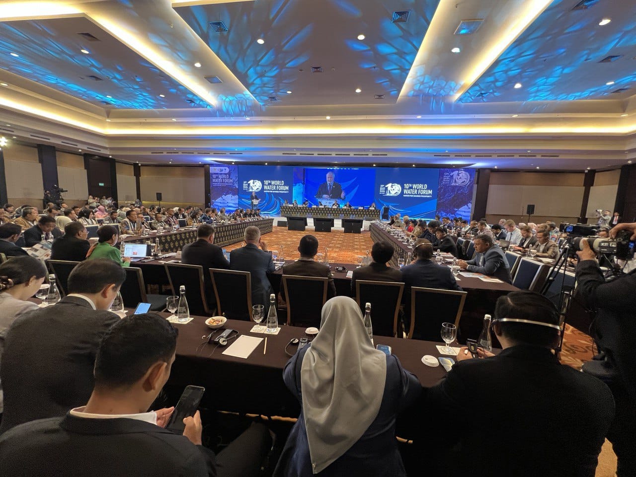 UCLG BAŞKANI ALTAY, 10. DÜNYA SU FORUMU’NDA SU KONUSUNDAKİ ADALETSİZLİĞE, GAZZE HALKINI SU VE GIDADAN MAHRUM BIRAKAN SOYKIRIMA DİKKAT ÇEKTİ