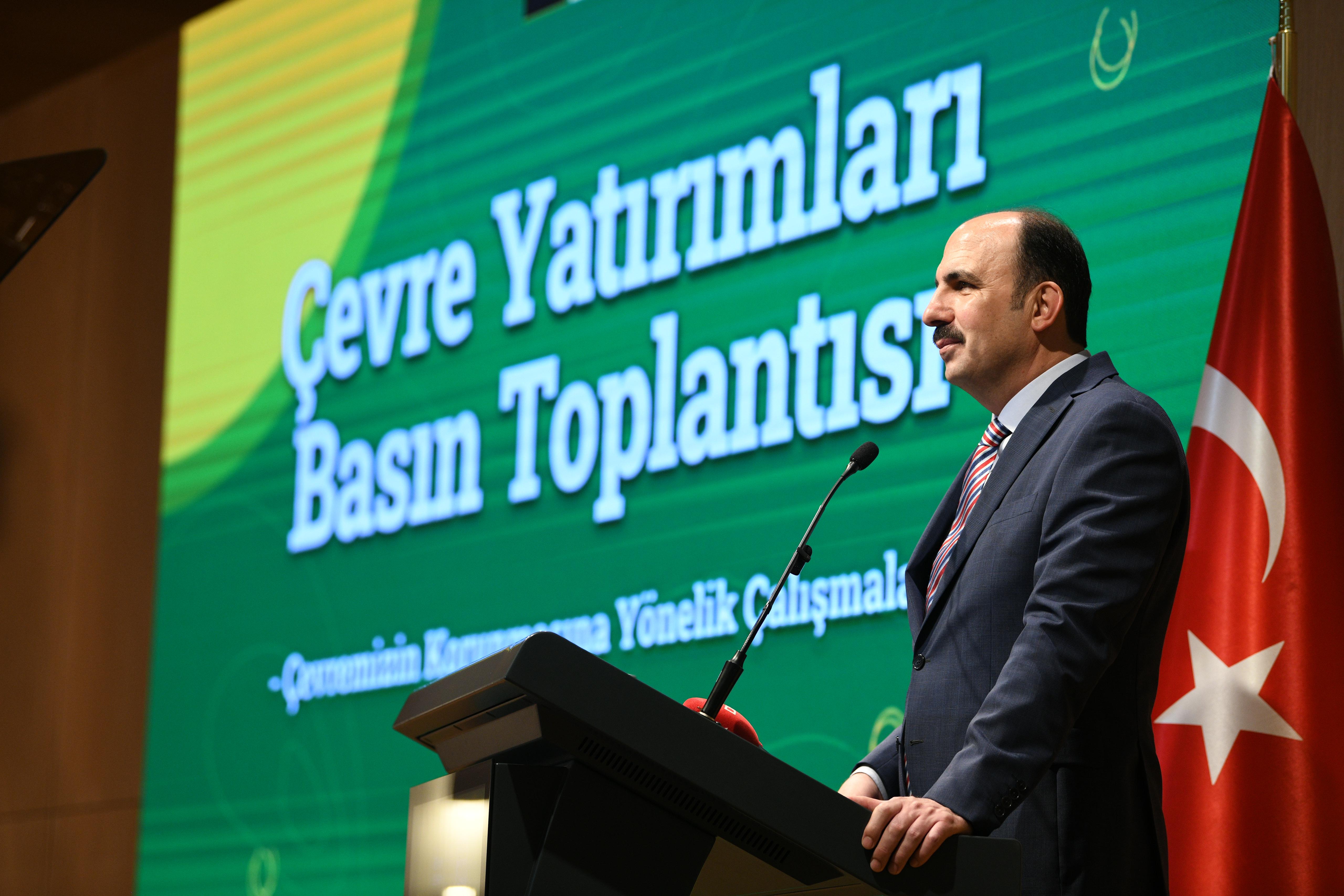 BAŞKAN ALTAY ÖRNEK ÇEVRE YATIRIMLARINI VE SU TASARRUFU ÇALIŞMALARINI ANLATTI