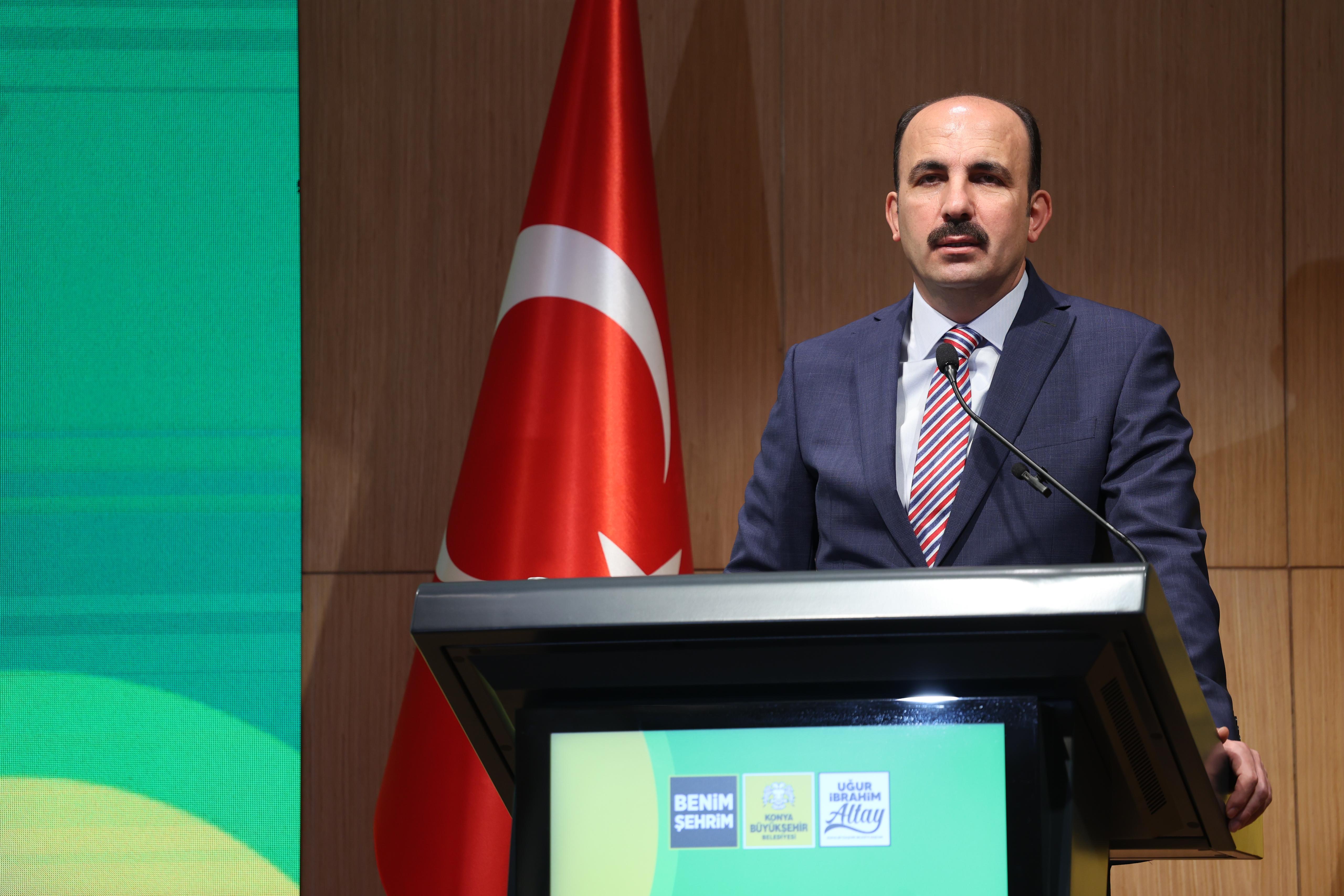 BAŞKAN ALTAY ÖRNEK ÇEVRE YATIRIMLARINI VE SU TASARRUFU ÇALIŞMALARINI ANLATTI