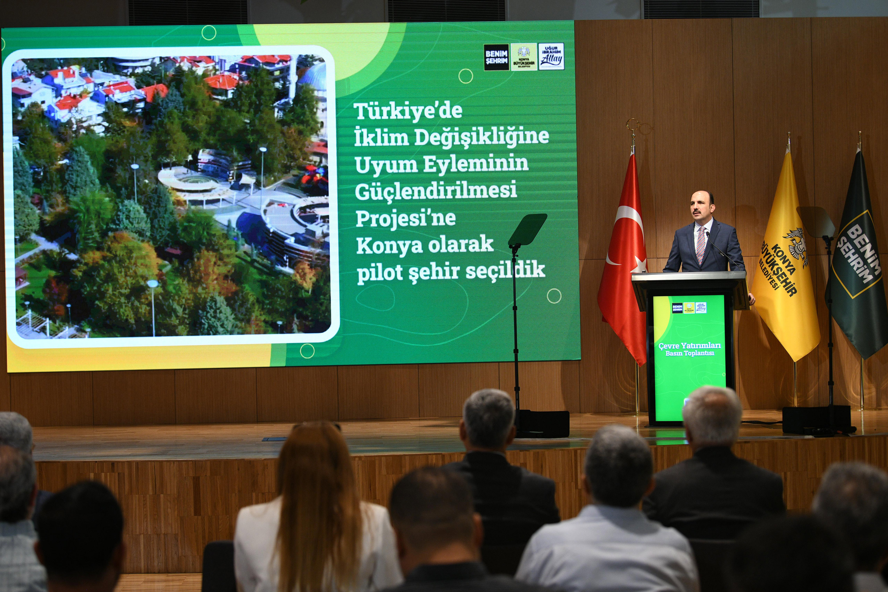 BAŞKAN ALTAY ÖRNEK ÇEVRE YATIRIMLARINI VE SU TASARRUFU ÇALIŞMALARINI ANLATTI