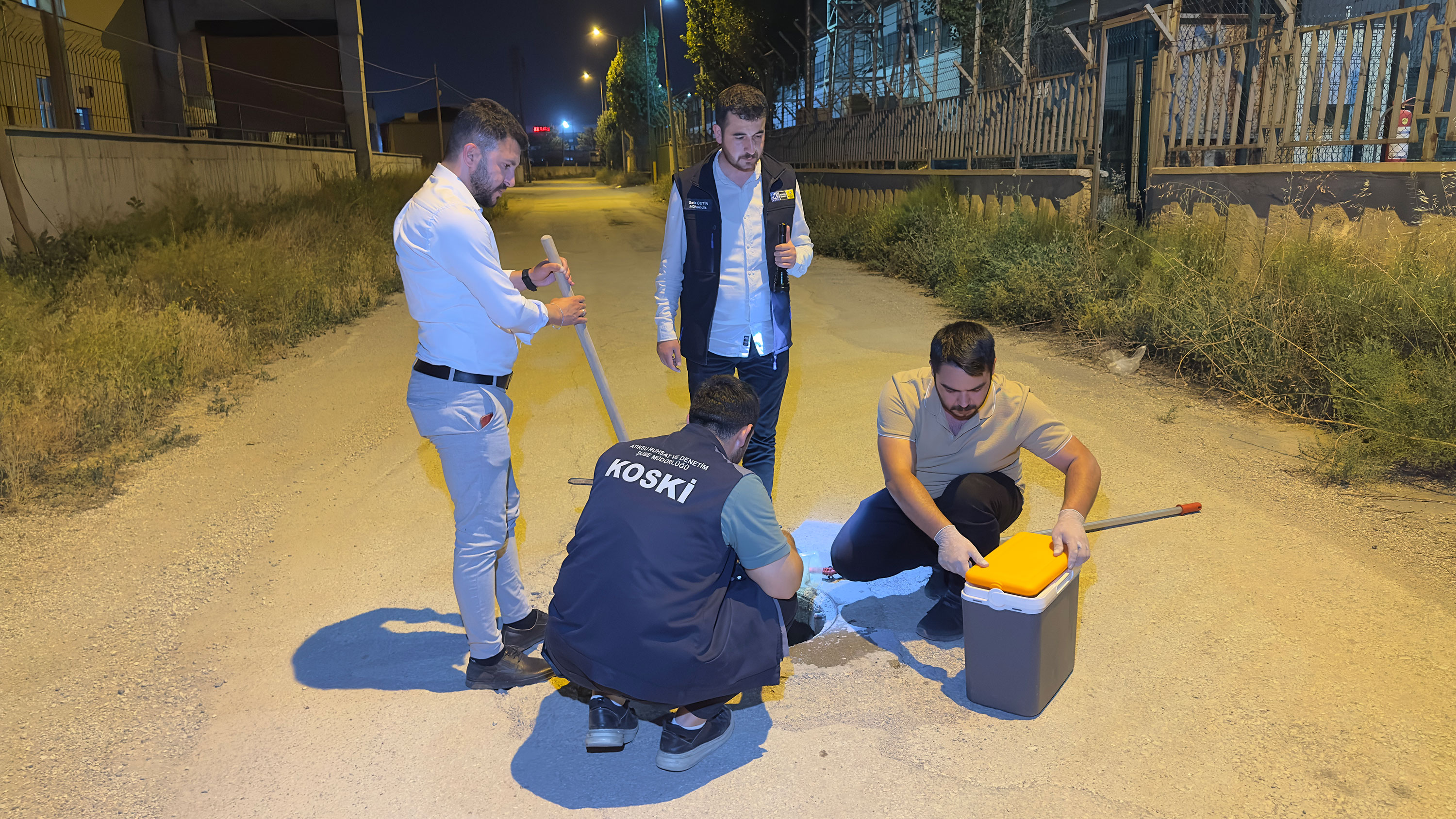 KOSKİ, TEMİZ BİR ÇEVRE İÇİN İŞLETMELERDE ATIK SU VE KOKU DENETİMİ GERÇEKLEŞTİRDİ