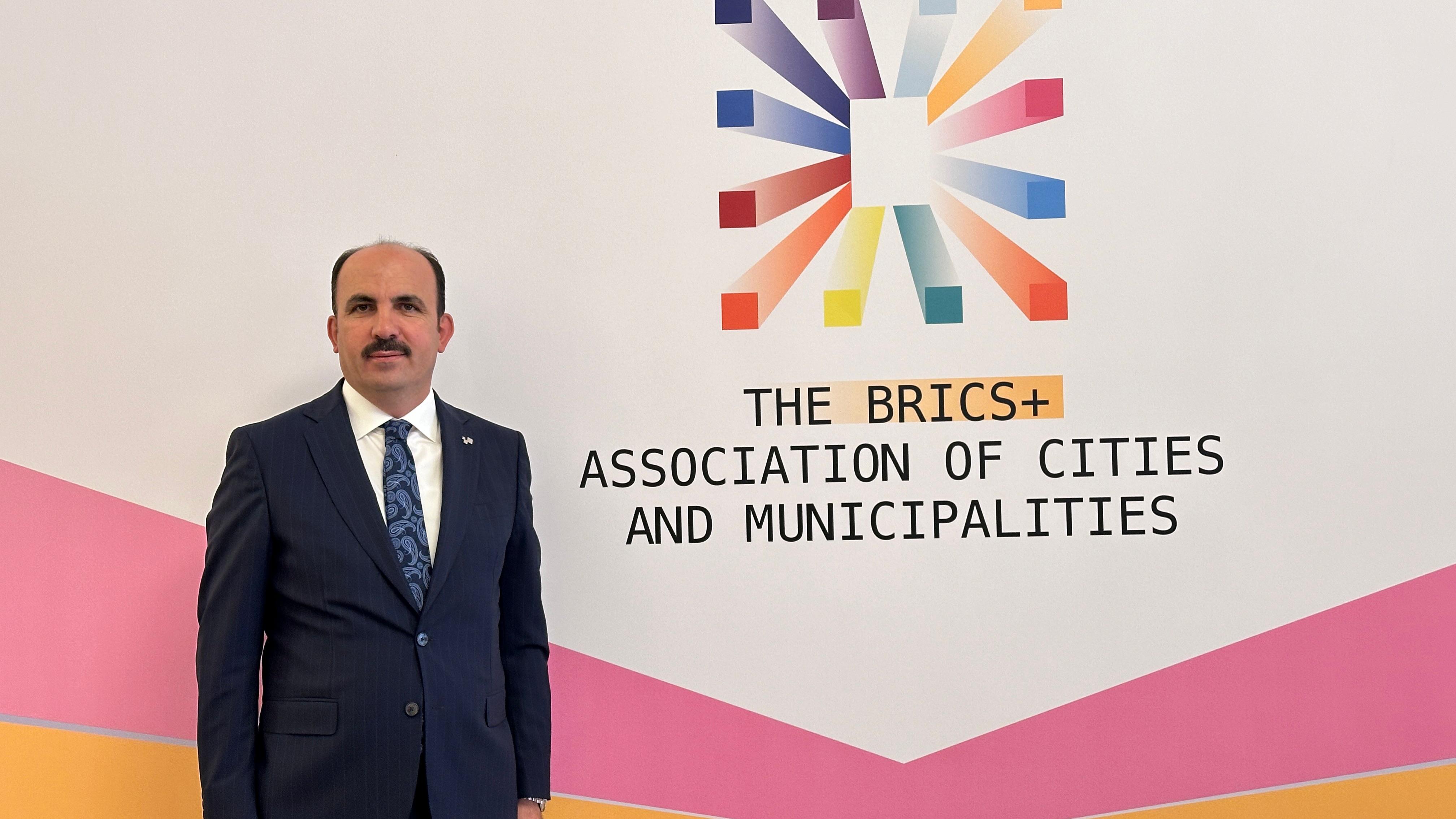 UCLG BAŞKANI ALTAY BRICS+ ŞEHİRLER VE BELEDİYELER BİRLİĞİ KURULUŞ TOPLANTISINA KATILDI