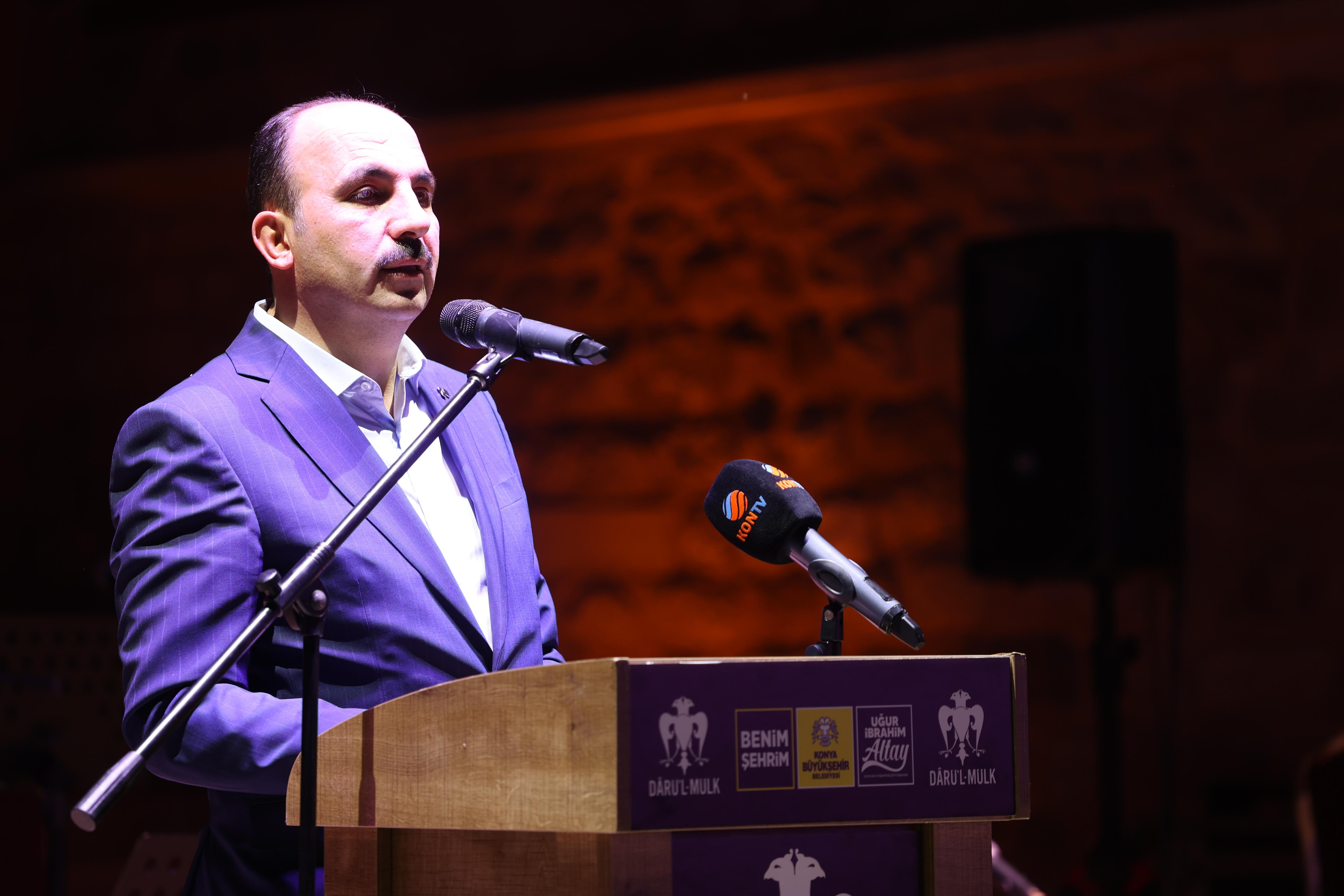 BAŞKAN ALTAY: “SELÇUKLU DÂRÜLMÜLKÜ KONYA TÜRKİYE YÜZYILI’NIN DA EN ÖNEMLİ ŞEHİRLERİNDEN BİRİDİR”