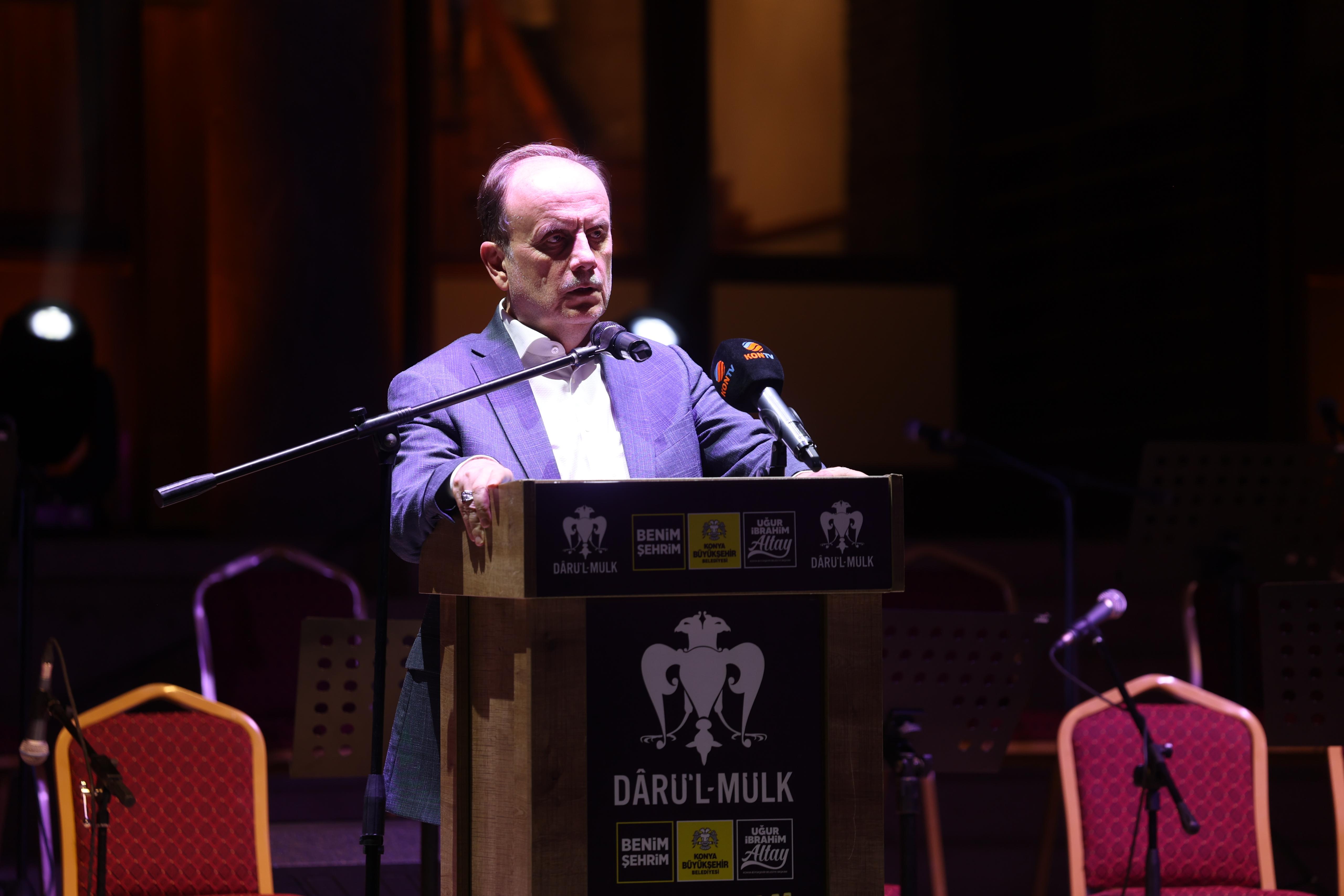 BAŞKAN ALTAY: “SELÇUKLU DÂRÜLMÜLKÜ KONYA TÜRKİYE YÜZYILI’NIN DA EN ÖNEMLİ ŞEHİRLERİNDEN BİRİDİR”