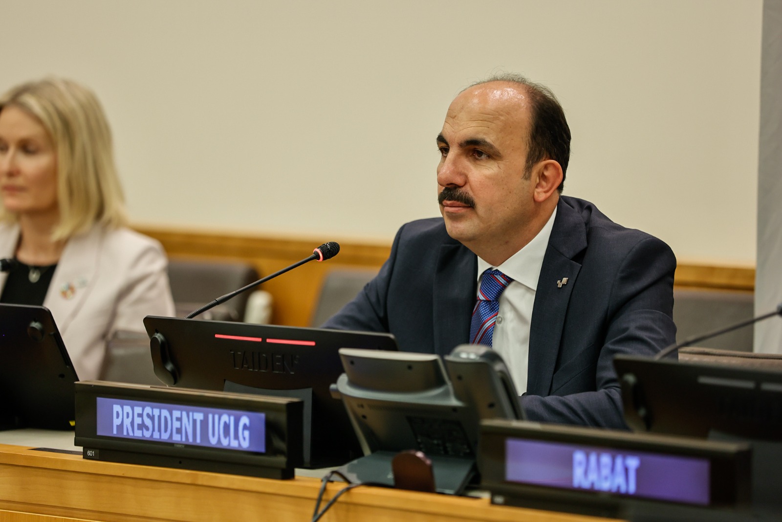 UCLG BAŞKANI ALTAY BM GENEL MERKEZİ’NDE DÜNYA BELEDİYELERİNE SESLENDİ: “HER ORTAMDA FİLİSTİNLİLERİN SESİ OLMAYA DEVAM EDECEĞİZ”