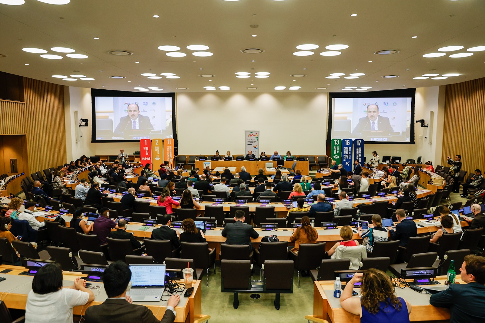 UCLG BAŞKANI ALTAY BM GENEL MERKEZİ’NDE DÜNYA BELEDİYELERİNE SESLENDİ: “HER ORTAMDA FİLİSTİNLİLERİN SESİ OLMAYA DEVAM EDECEĞİZ”