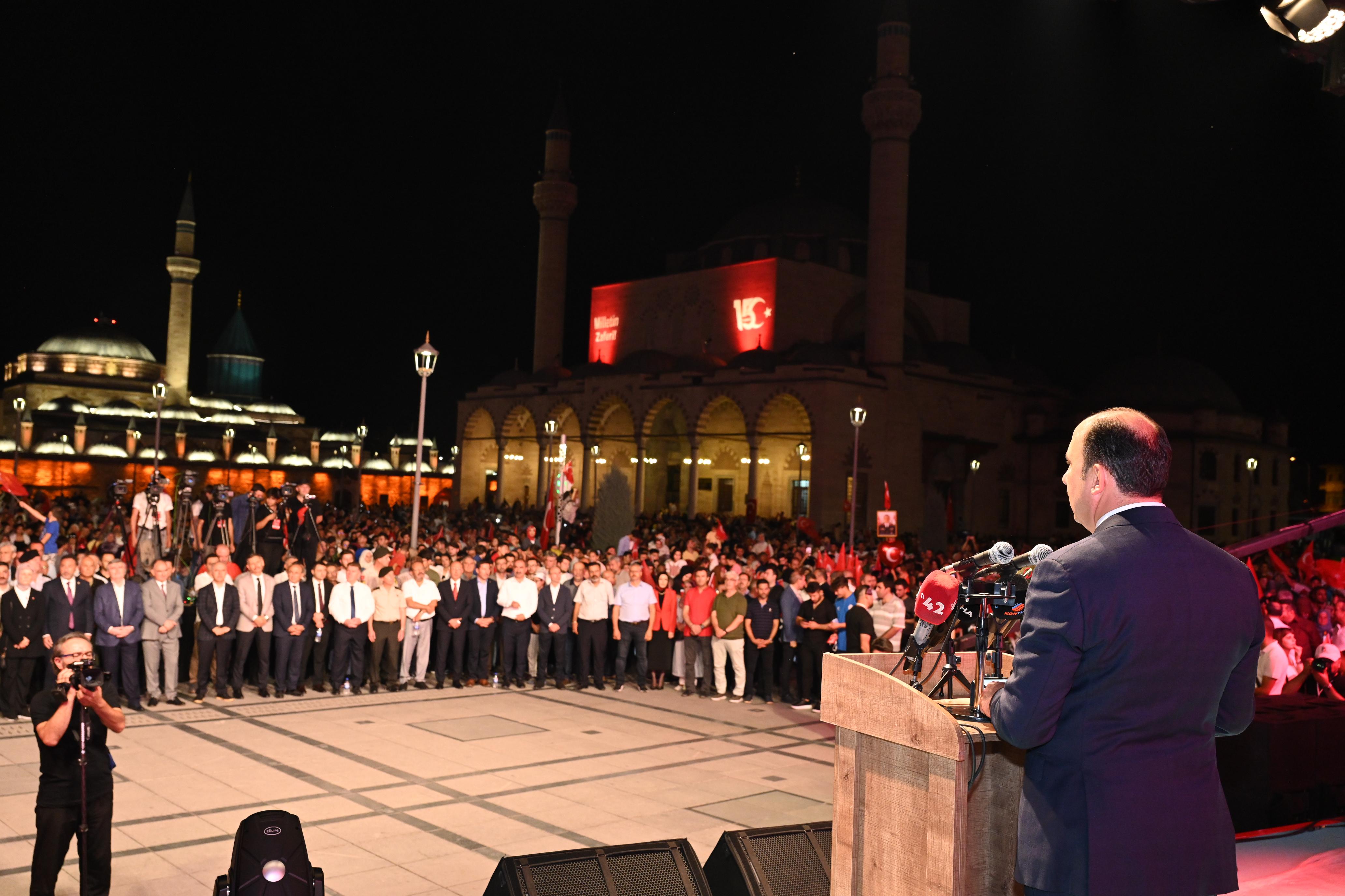 BAŞKAN ALTAY: “BİZE DÜŞEN 15 TEMMUZ’U UNUTMAMAK, UNUTTURMAMAKTIR”