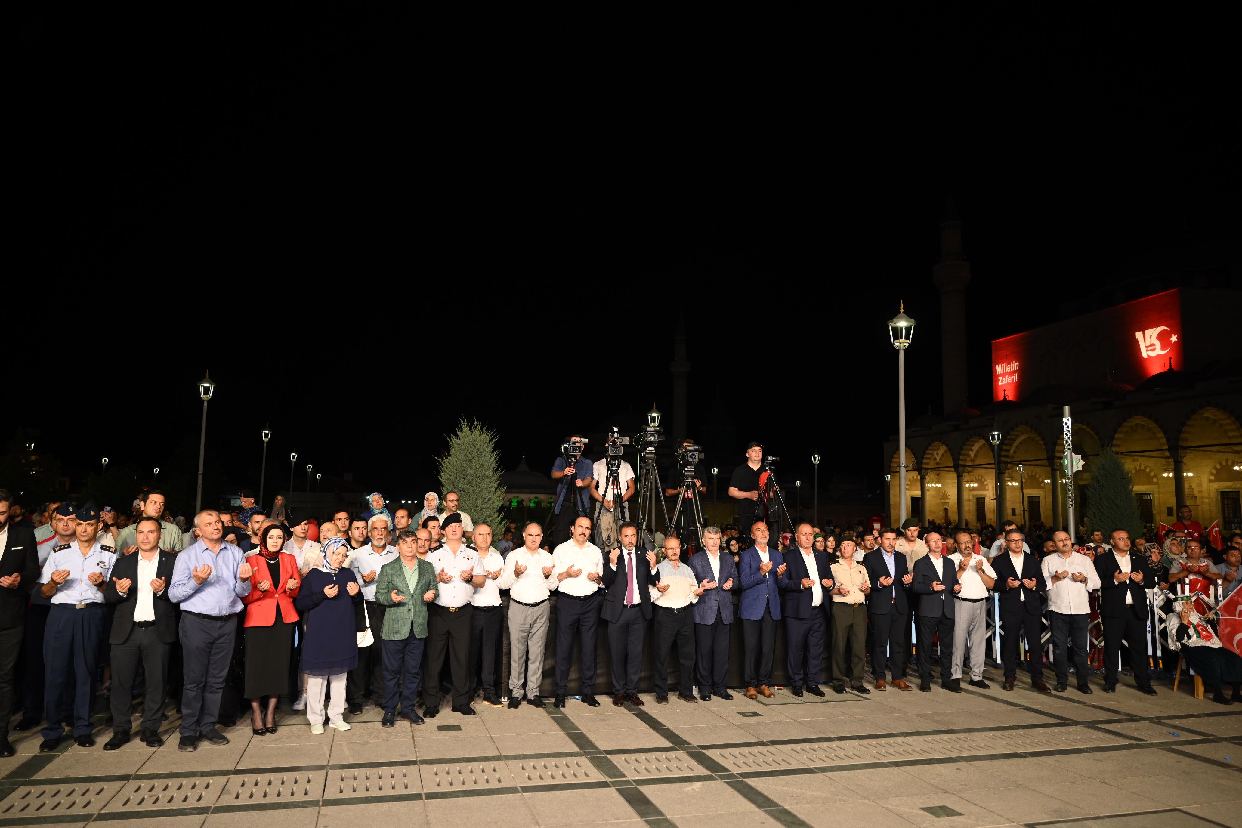 BAŞKAN ALTAY: “BİZE DÜŞEN 15 TEMMUZ’U UNUTMAMAK, UNUTTURMAMAKTIR”