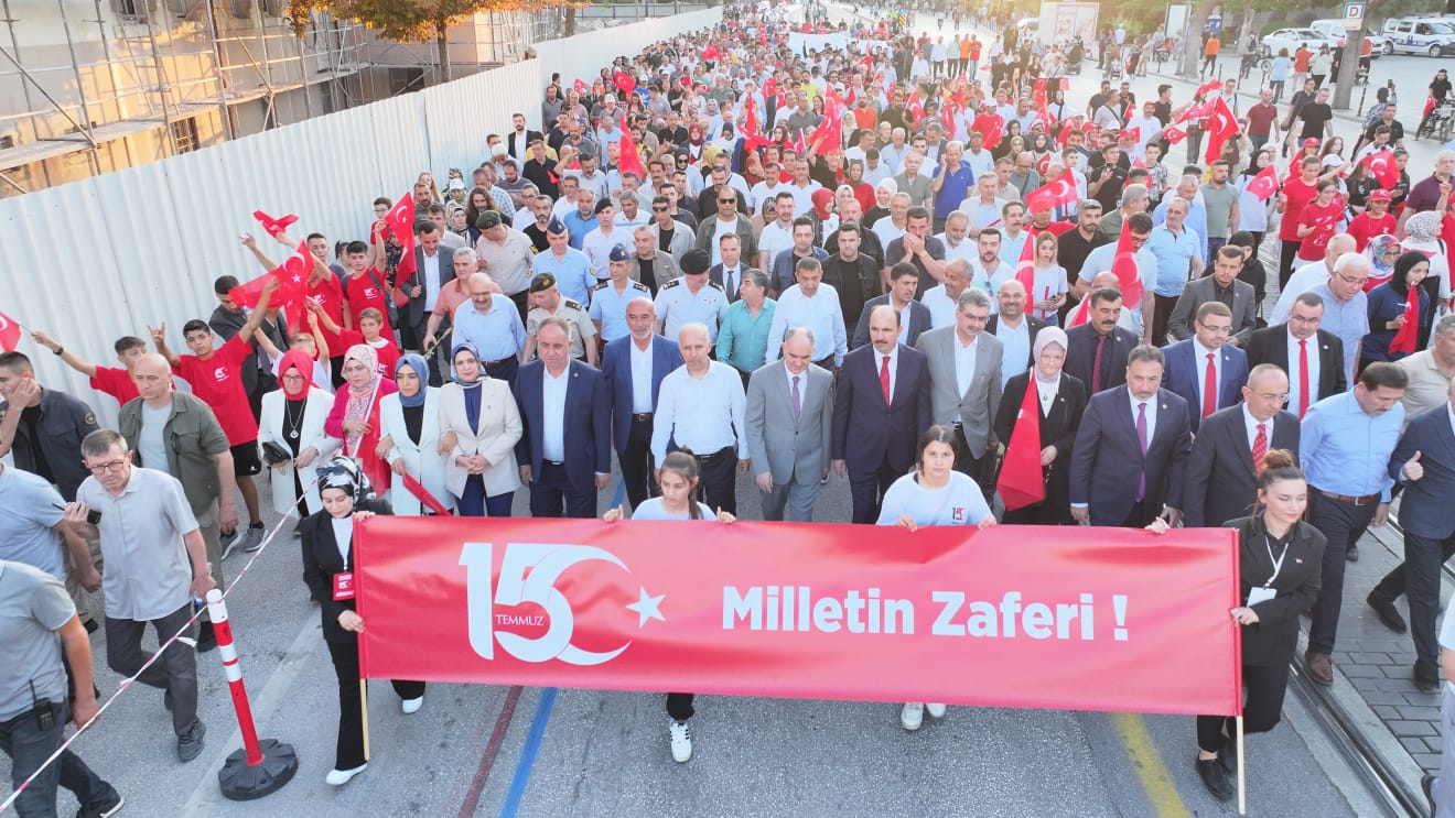 BAŞKAN ALTAY: “BİZE DÜŞEN 15 TEMMUZ’U UNUTMAMAK, UNUTTURMAMAKTIR”