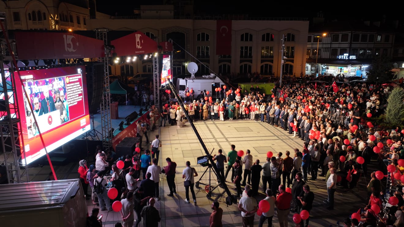BAŞKAN ALTAY: “BİZE DÜŞEN 15 TEMMUZ’U UNUTMAMAK, UNUTTURMAMAKTIR”