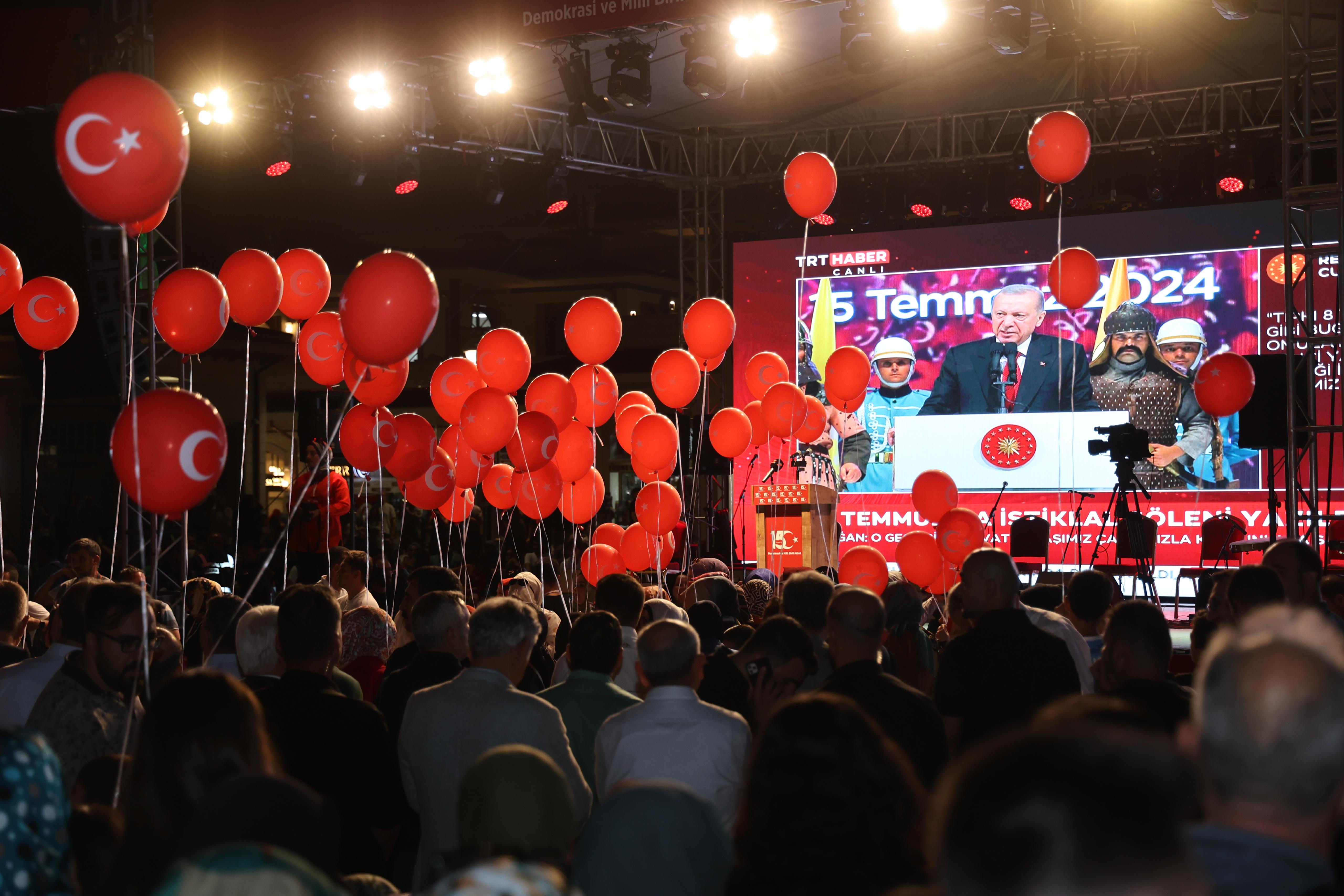 BAŞKAN ALTAY: “BİZE DÜŞEN 15 TEMMUZ’U UNUTMAMAK, UNUTTURMAMAKTIR”