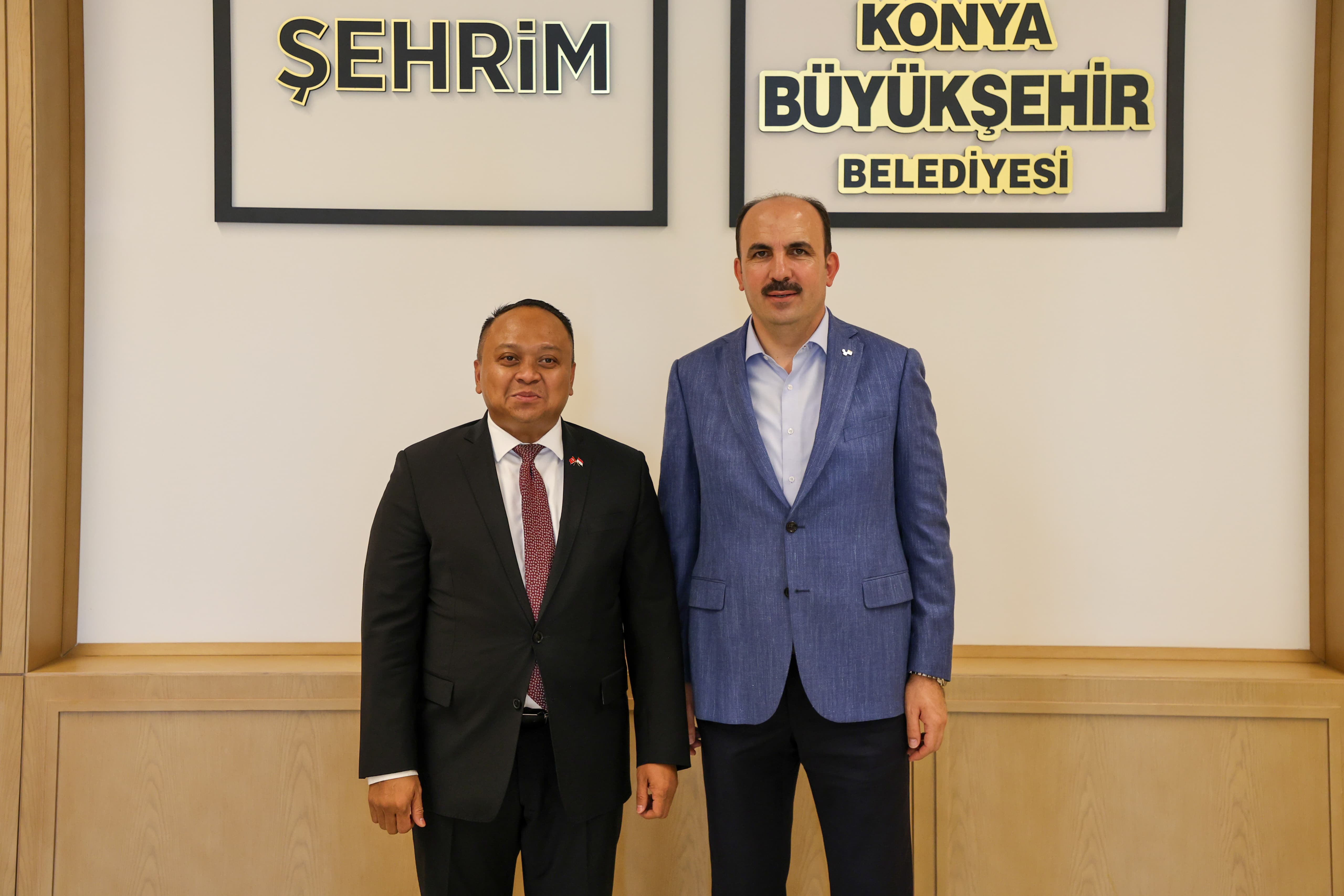 ENDONEZYA CUMHURİYETİ ANKARA BÜYÜKELÇİSİ PURNAMA BAŞKAN ALTAY’I ZİYARET ETTİ
