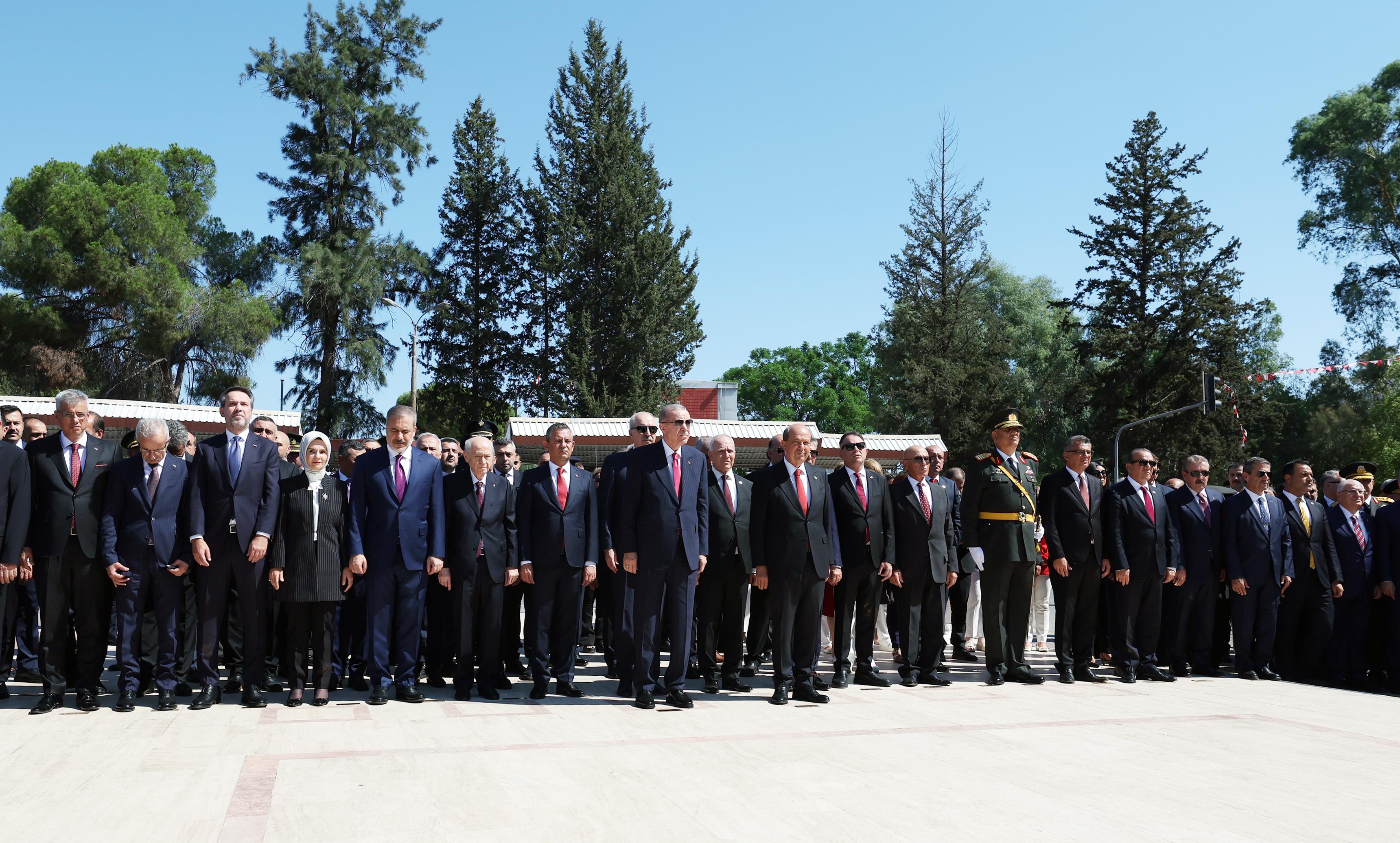 BAŞKAN ALTAY KKTC’DE KIBRIS BARIŞ HAREKATI’NIN 50. YIL DÖNÜMÜ TÖRENLERİNE KATILDI