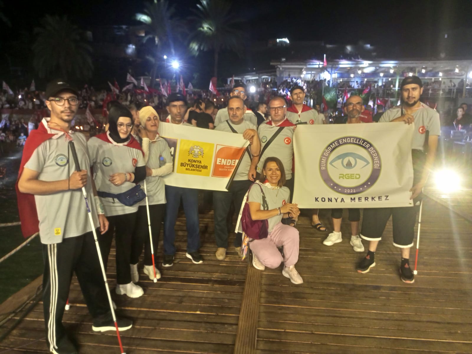 GÖRME ENGELLİLER KONYA BÜYÜKŞEHİR’İN DESTEKLERİYLE KIBRIS BARIŞ HAREKATI’NIN 50. YIL PROGRAMLARINA KATILDI