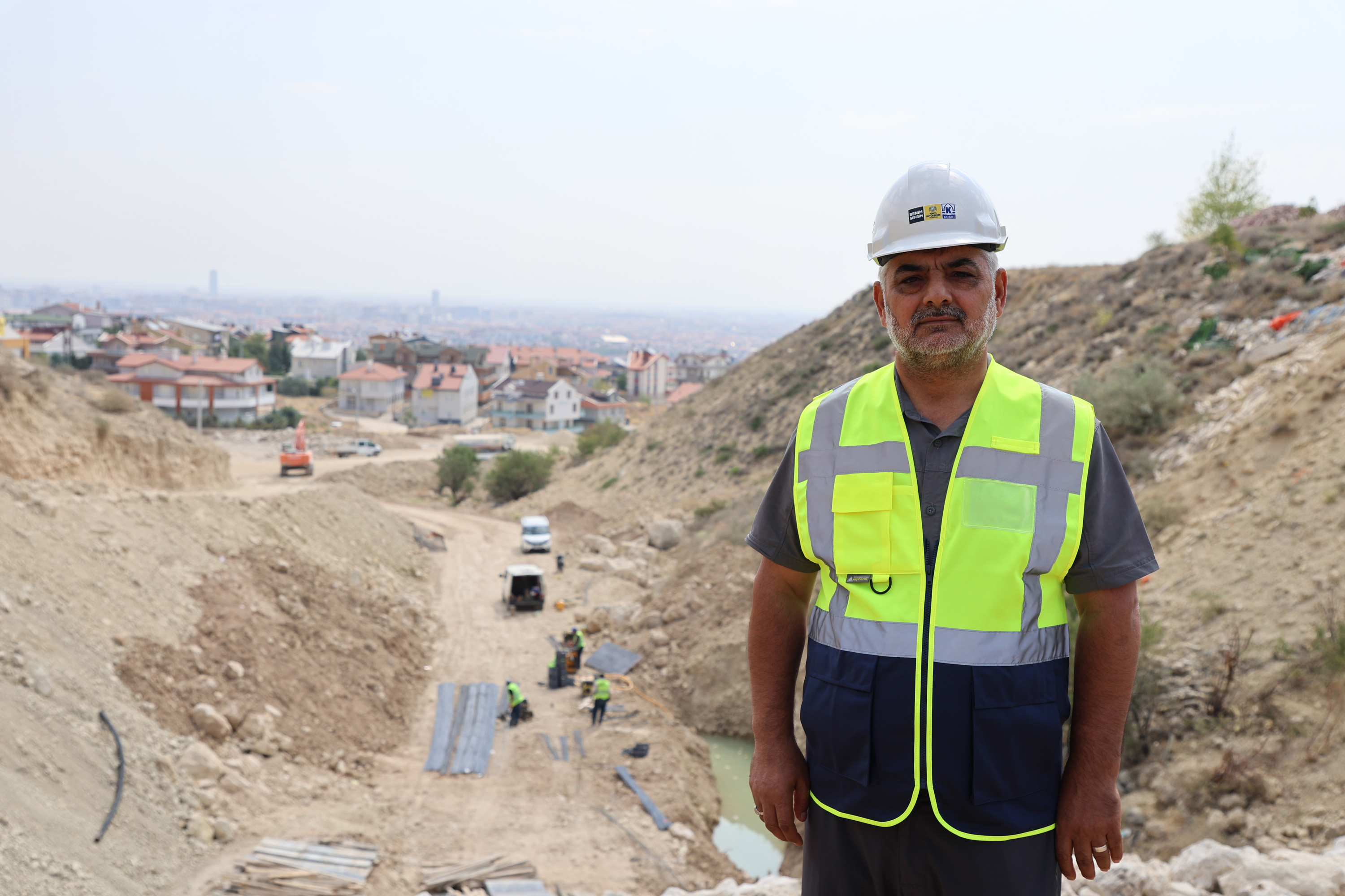 KONYA BÜYÜKŞEHİR, MERAM BÖLGESİNDEKİ TAŞKINLARI ÖNLEMEK İÇİN 40 BİN METREKÜP KAPASİTELİ GÖLETLER YAPIYOR