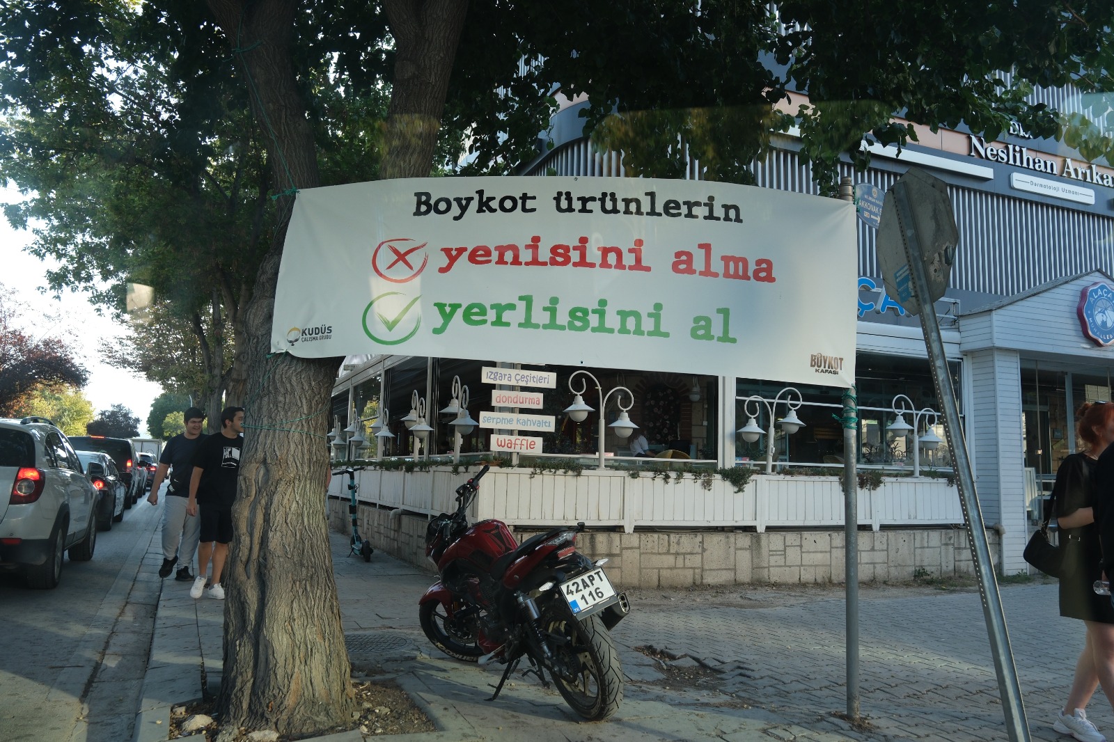 KUDÜS ÇALIŞMA GRUBU’NDAN “GAZZE İÇİN DURMA, BOYKOT İÇİN PEDALLA” ETKİNLİĞİ