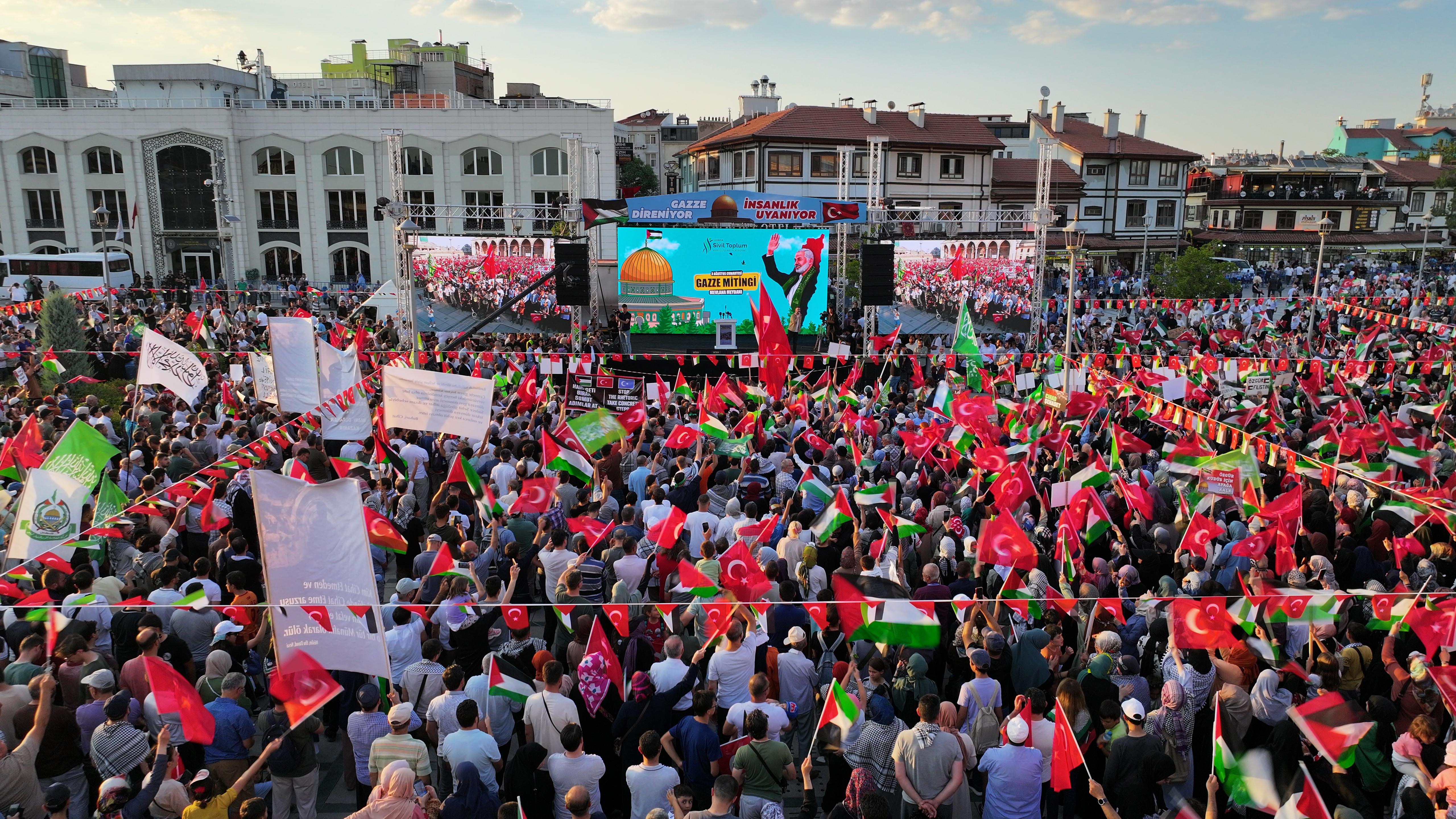 BAŞKAN ALTAY: “FİLİSTİN HALKININ YÜRÜYÜŞÜNÜ ASLA DURDURAMAYACAKSINIZ”