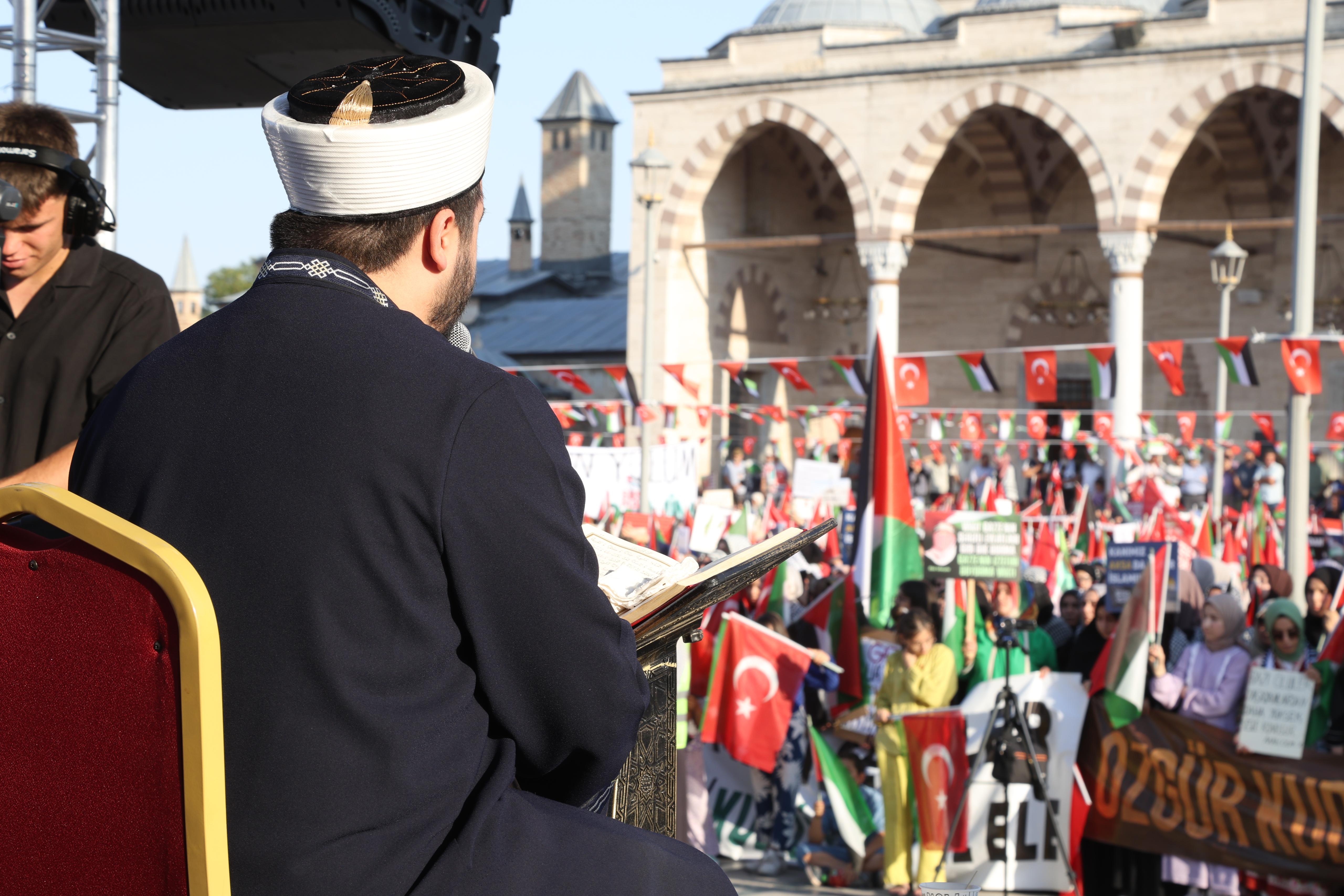 BAŞKAN ALTAY: “FİLİSTİN HALKININ YÜRÜYÜŞÜNÜ ASLA DURDURAMAYACAKSINIZ”