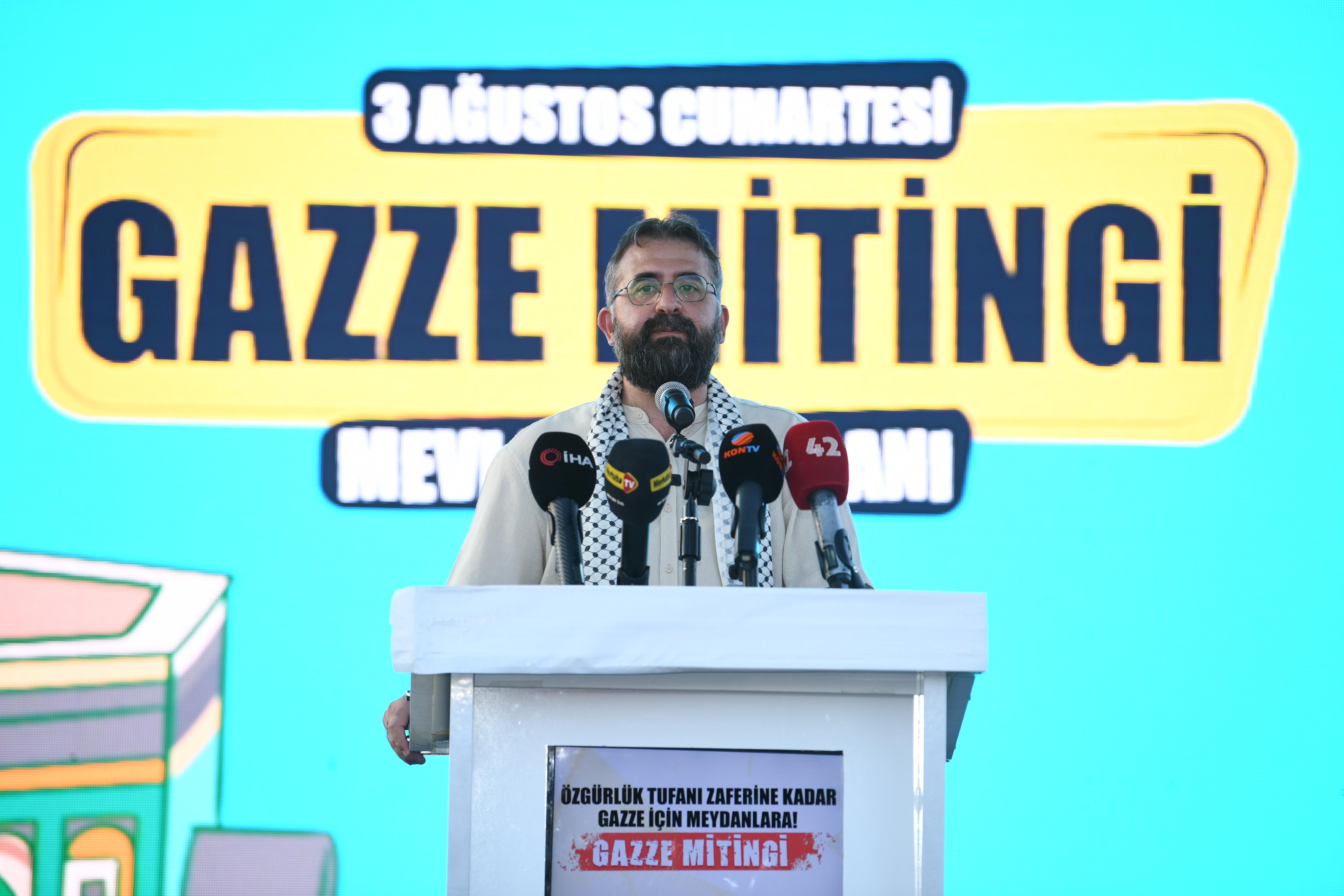 BAŞKAN ALTAY: “FİLİSTİN HALKININ YÜRÜYÜŞÜNÜ ASLA DURDURAMAYACAKSINIZ”