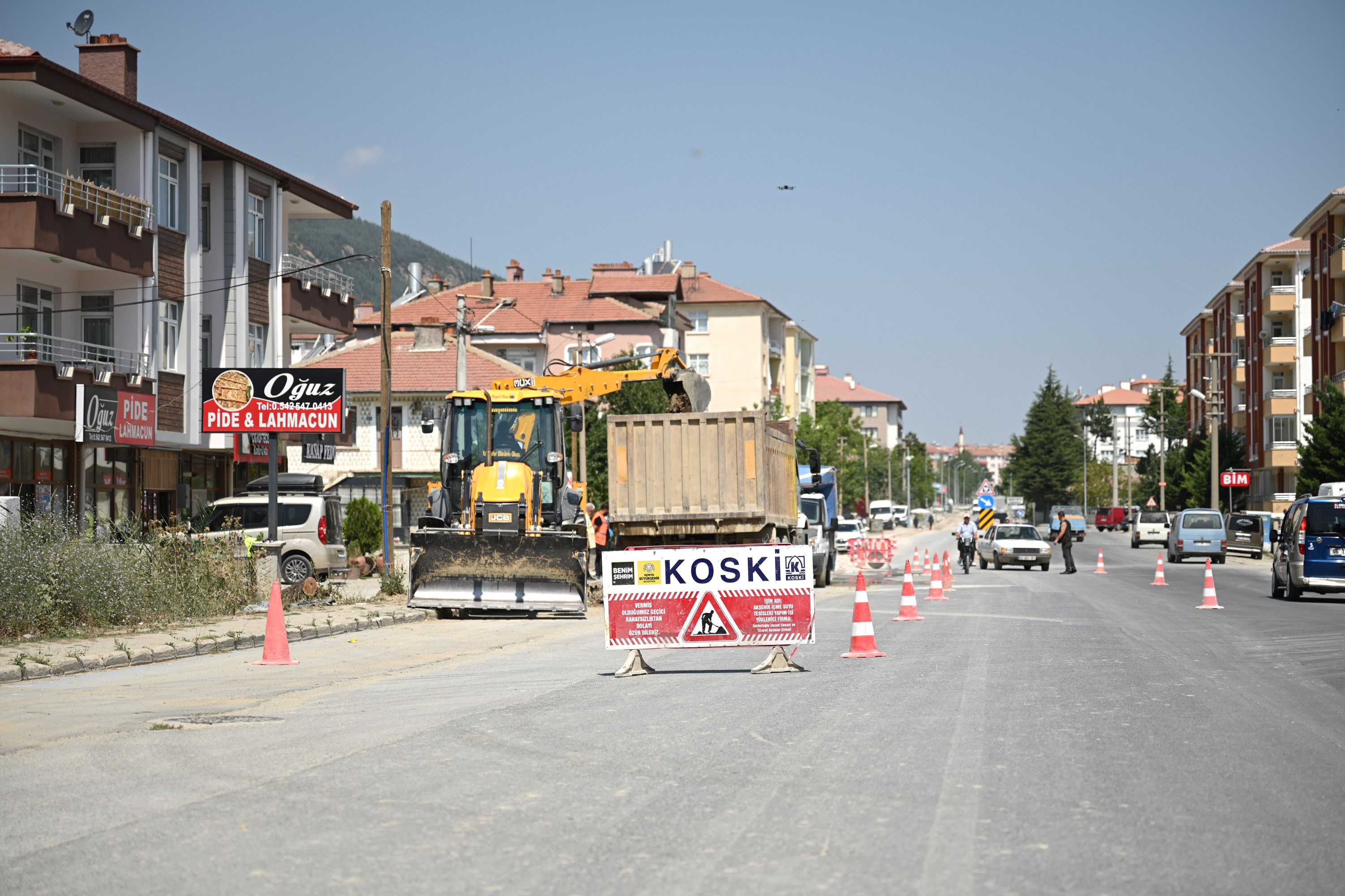 KONYA BÜYÜKŞEHİR AKŞEHİR’DE 129 KM’LİK SU ALTYAPI YATIRIMI YAPIYOR