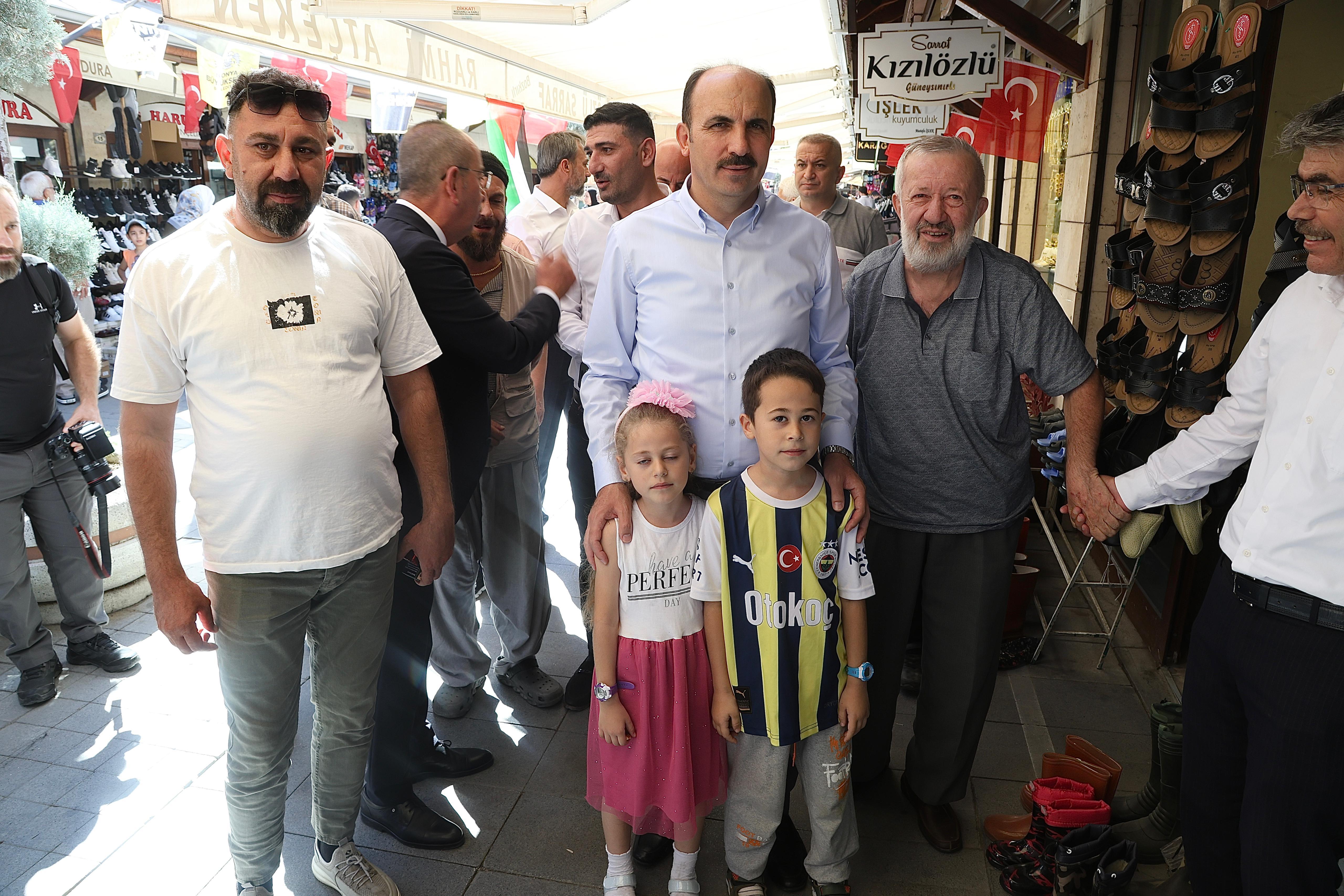 BAŞKAN ALTAY 3. TARİHİ BEDESTEN ALIŞVERİŞ GÜNLERİ’NİN AÇILIŞINI YAPTI