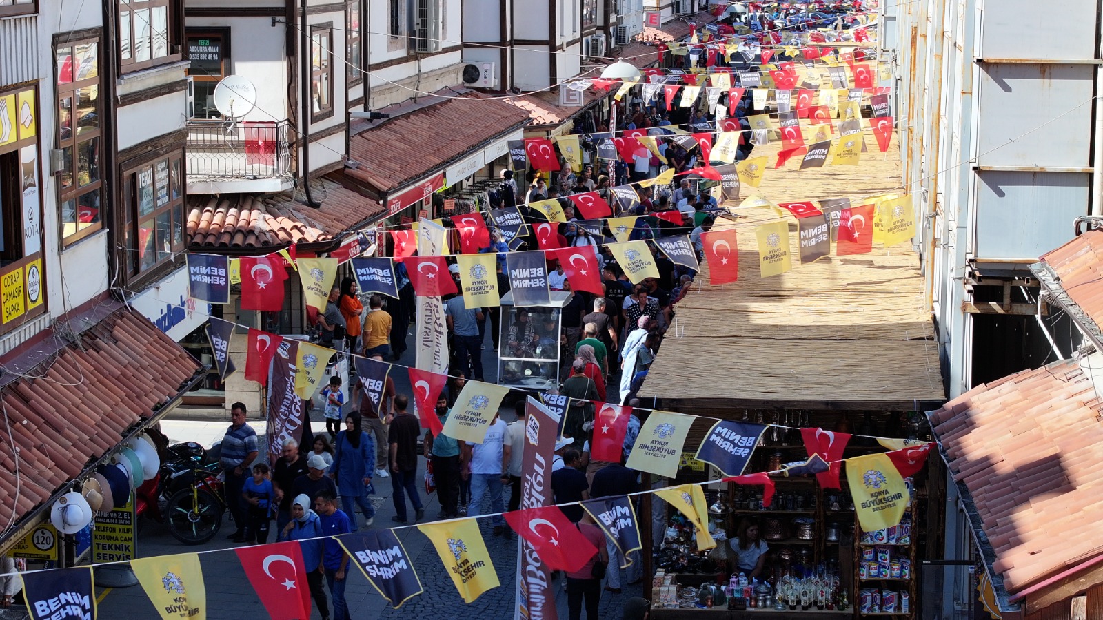 BAŞKAN ALTAY 3. TARİHİ BEDESTEN ALIŞVERİŞ GÜNLERİ’NE KATILAN HERKESE TEŞEKKÜR ETTİ