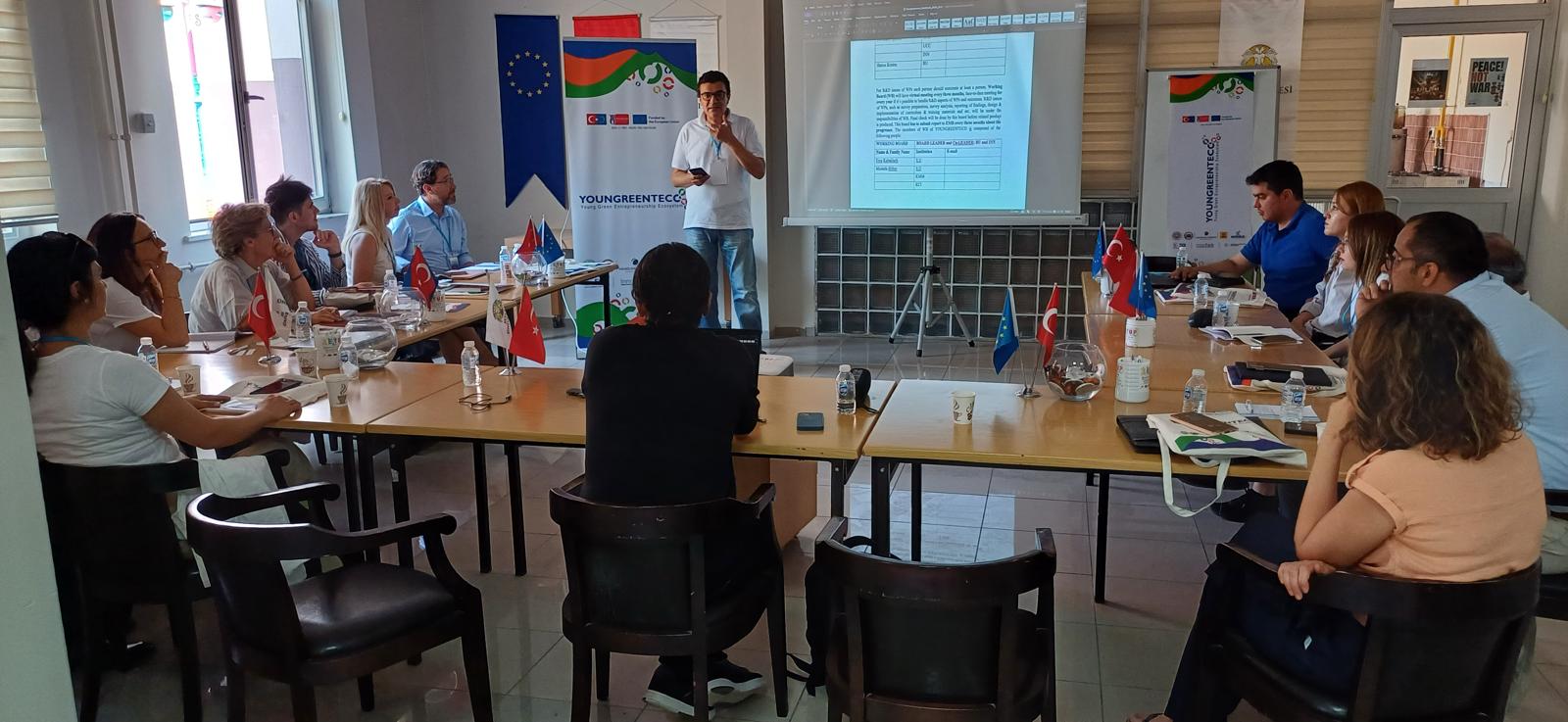 KONYA BÜYÜKŞEHİR BELEDİYESİ’NİN PROJE ORTAĞI OLDUĞU “YOUNGREENTECO”NUN BAŞLANGIÇ TOPLANTISI YAPILDI