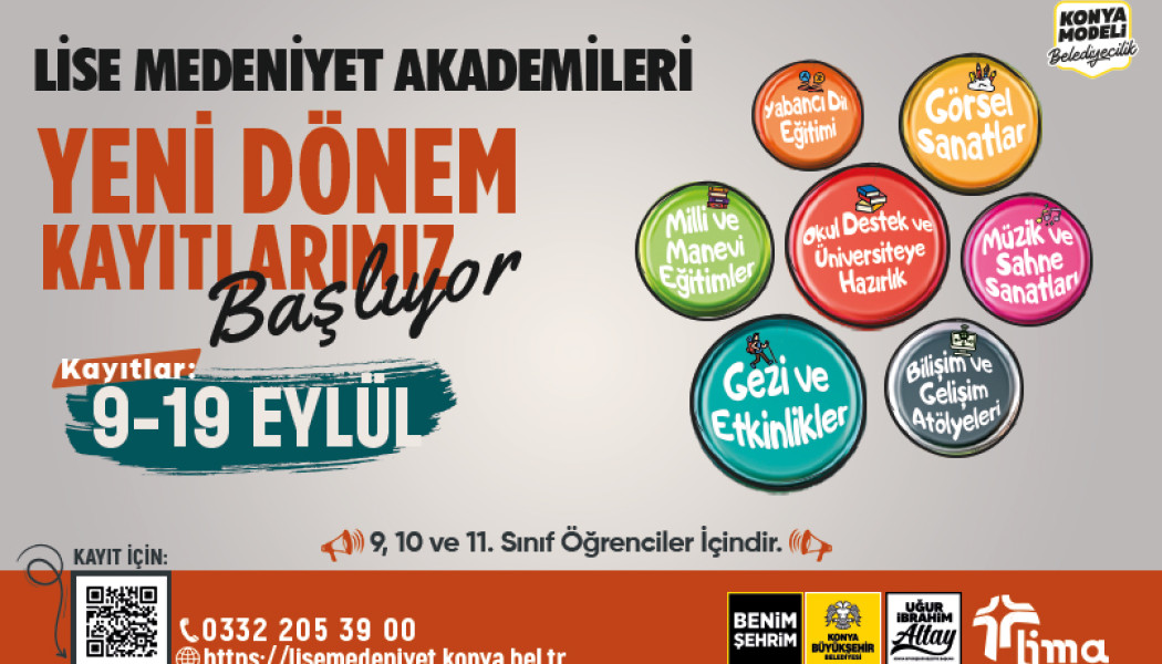 LİSE MEDENİYET AKADEMİLERİ’NDE YENİ DÖNEM KAYITLARI BAŞLADI