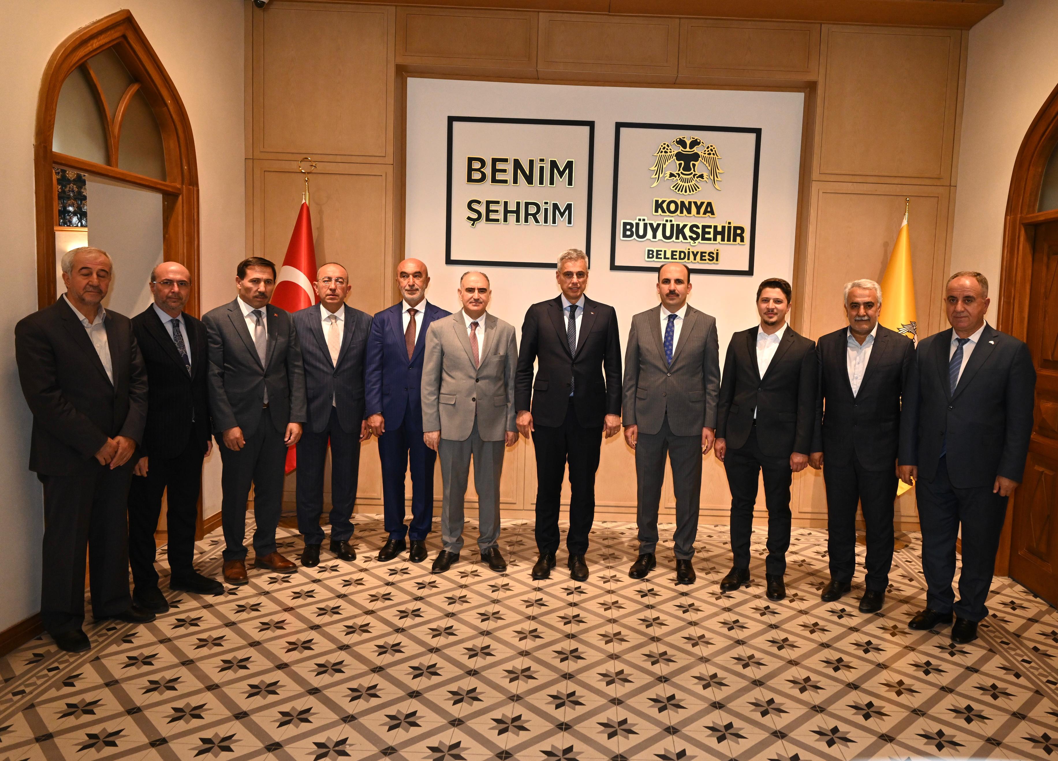 SAĞLIK BAKANI MEMİŞOĞLU BAŞKAN ALTAY’I ZİYARET ETTİ