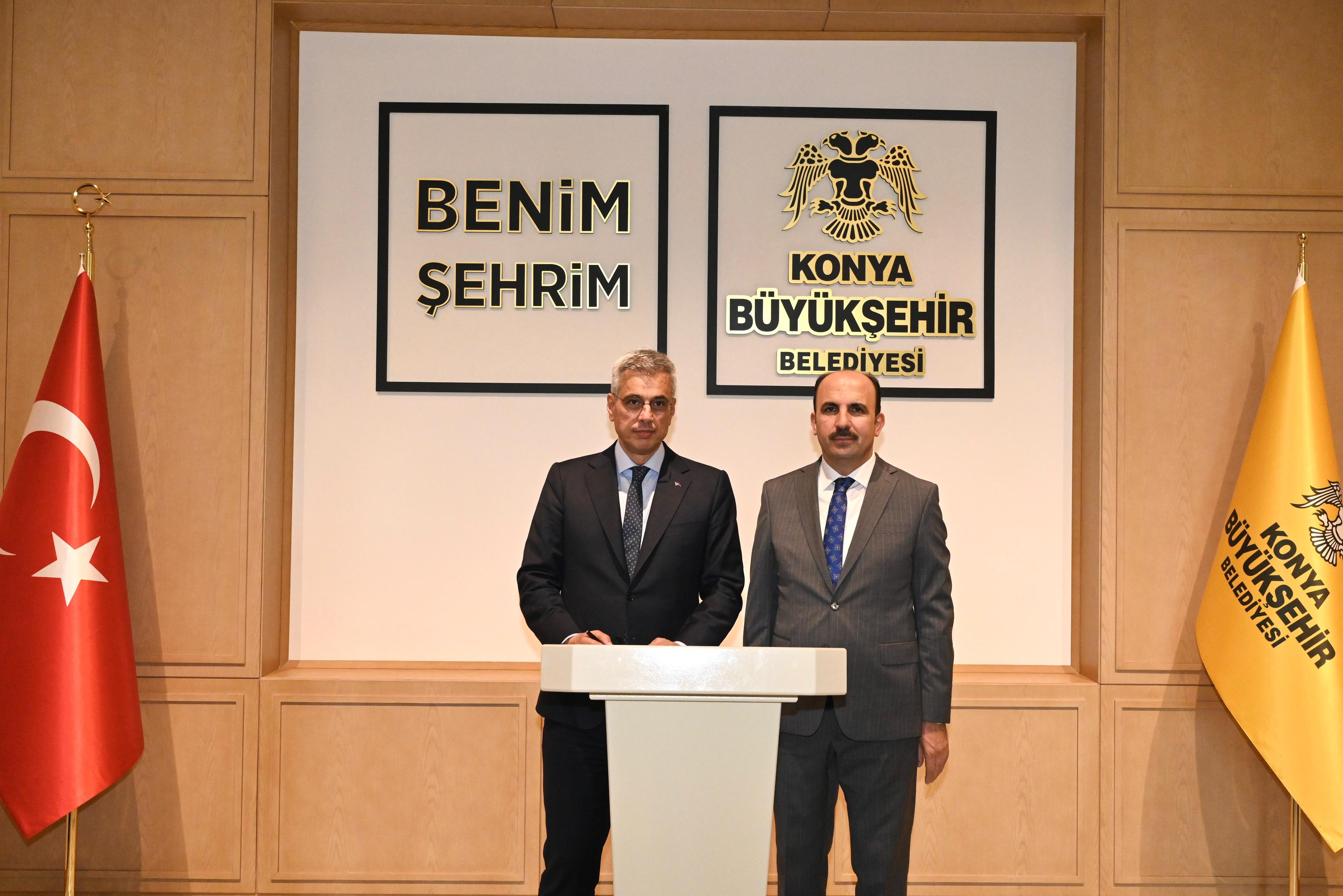 SAĞLIK BAKANI MEMİŞOĞLU BAŞKAN ALTAY’I ZİYARET ETTİ