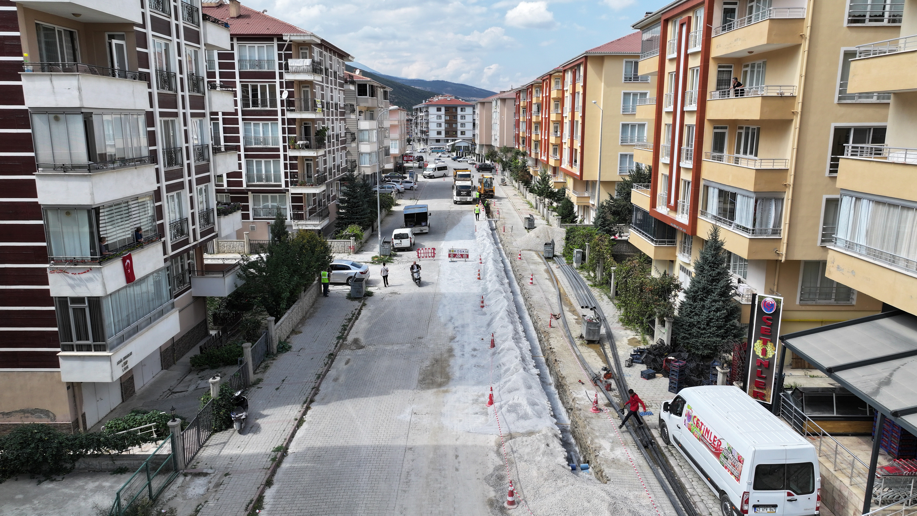 KONYA BÜYÜKŞEHİR AKŞEHİR’DEKİ DEV SU PROJESİNDE 86 KİLOMETREYİ TAMAMLADI