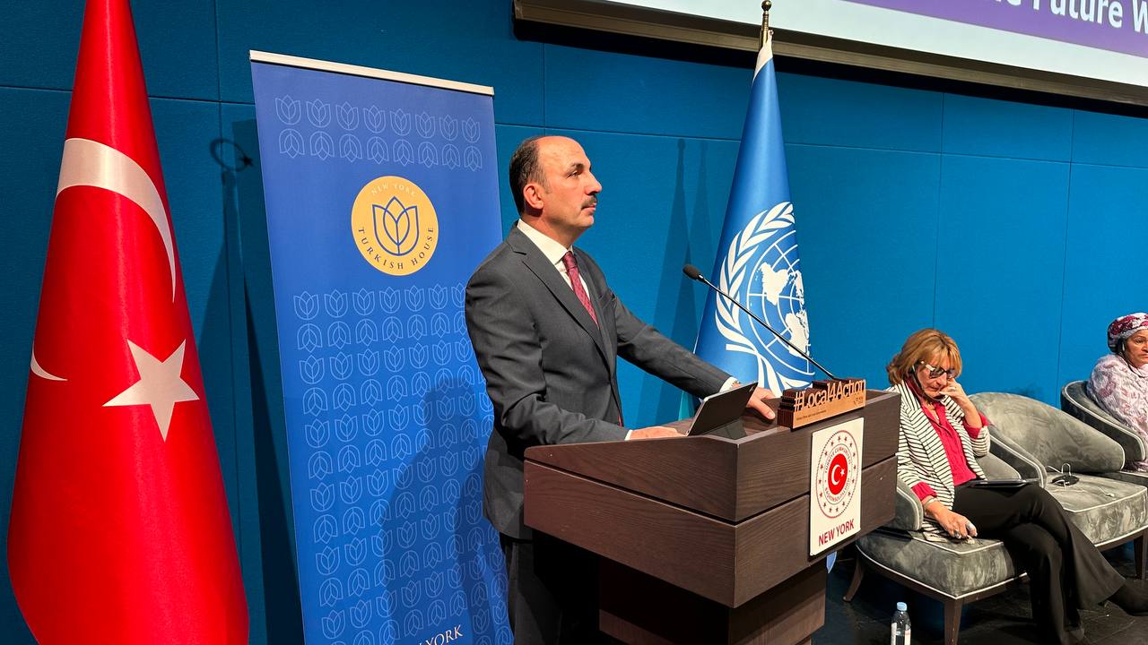 UCLG BAŞKANI ALTAY, NEW YORK TÜRKEVİ’NDE BM YÖNETİCİLERİ VE FARKLI ÜLKELERDEN YEREL LİDERLERİ AĞIRLADI