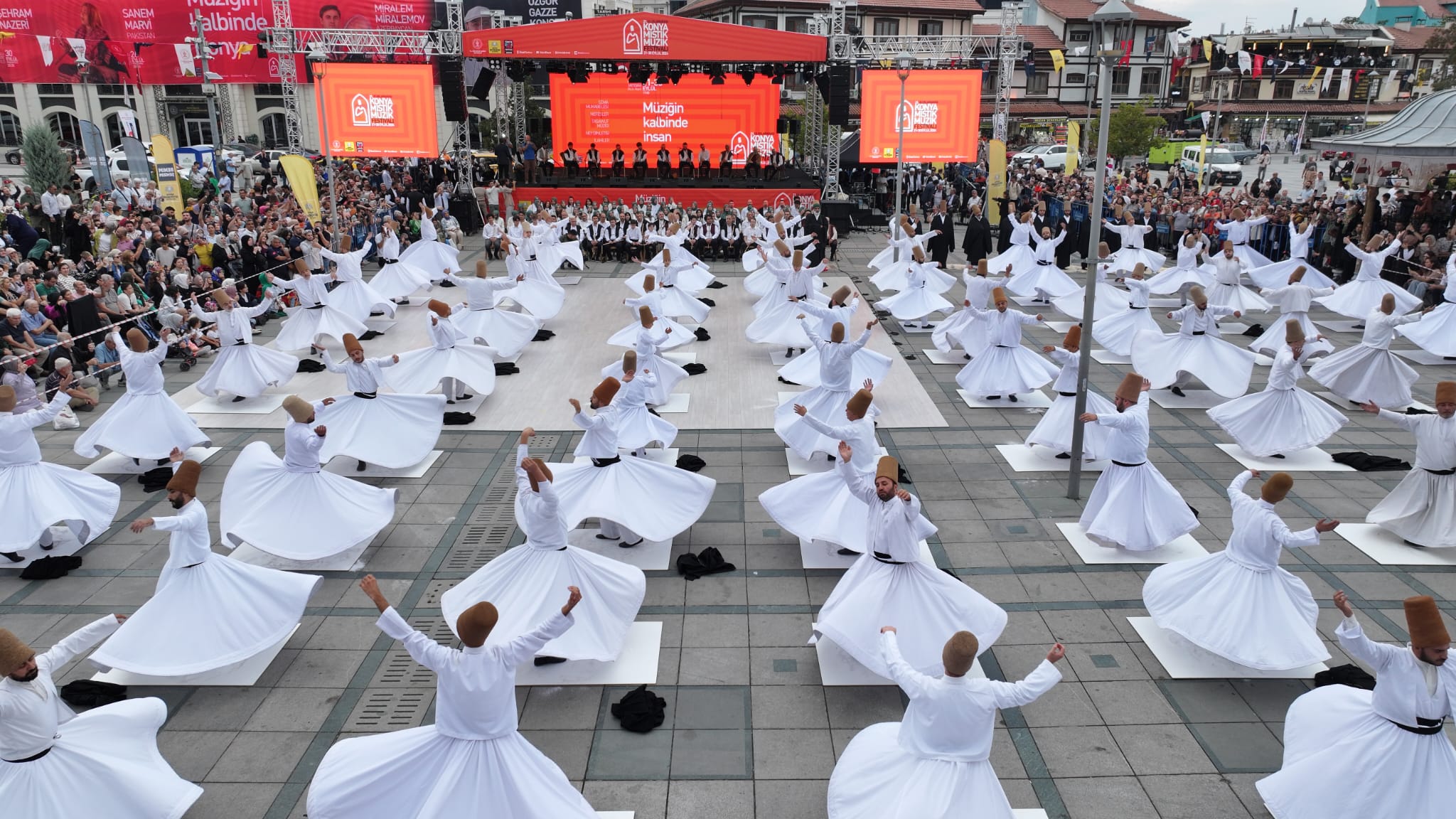 DÜNYAYI KONYA’DA BULUŞTURAN 21. MİSTİK MÜZİK FESTİVALİ COŞKUYLA BAŞLADI