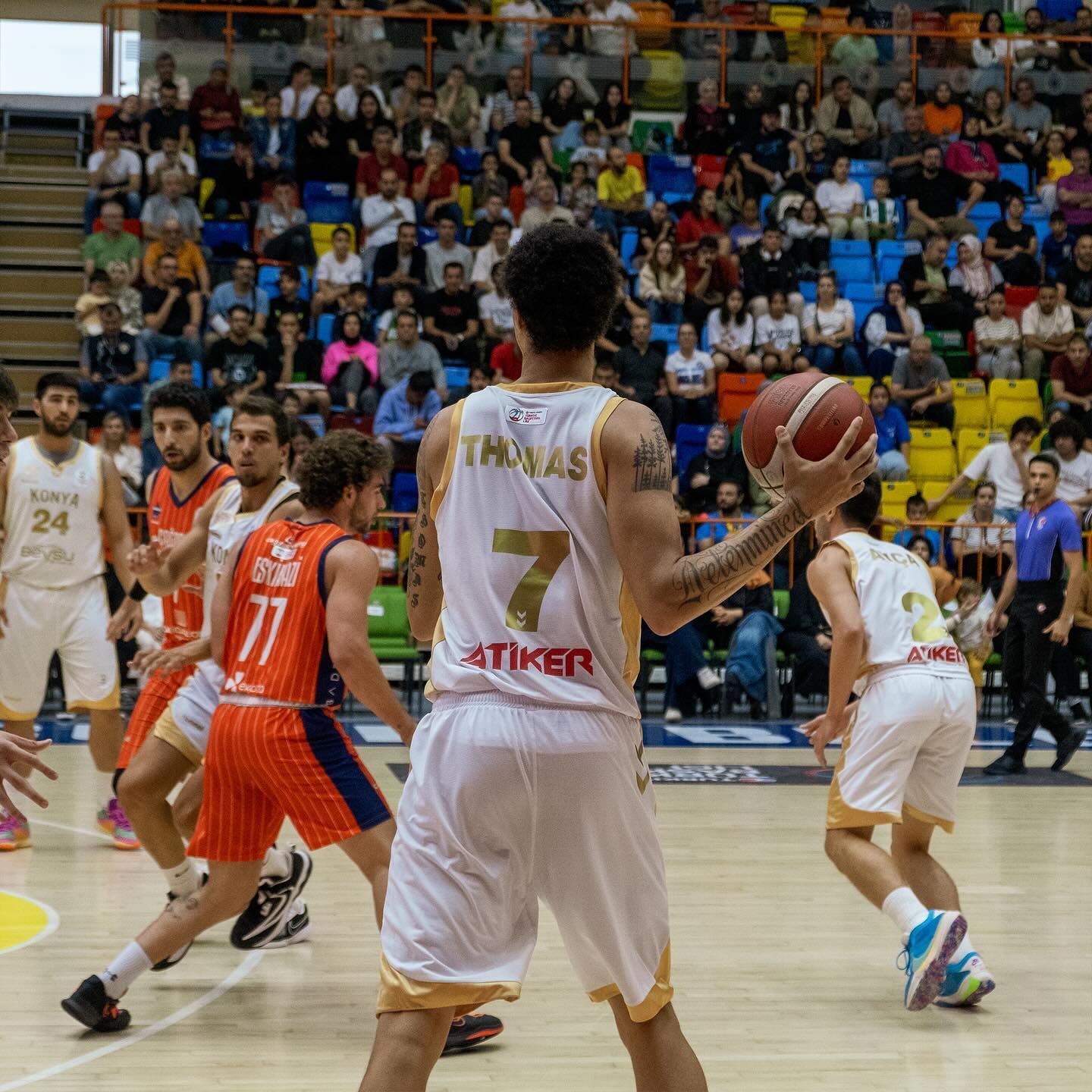KONYA BÜYÜKŞEHİR BELEDİYESPOR TBL’DE İLK İÇ SAHA MAÇINDA GALİP