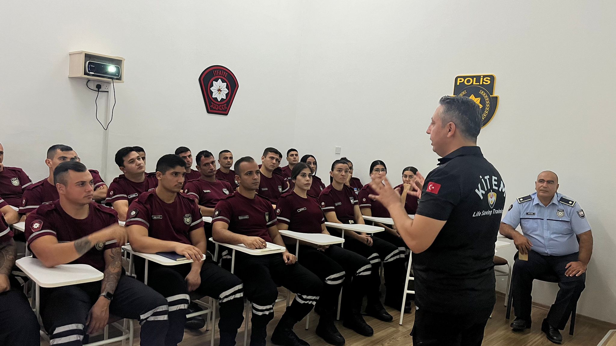 KONYA BÜYÜKŞEHİR İTFAİYESİ KKTC’DE GÖREVLİ İTFAİYE PERSONELLERİNE EĞİTİM VERDİ