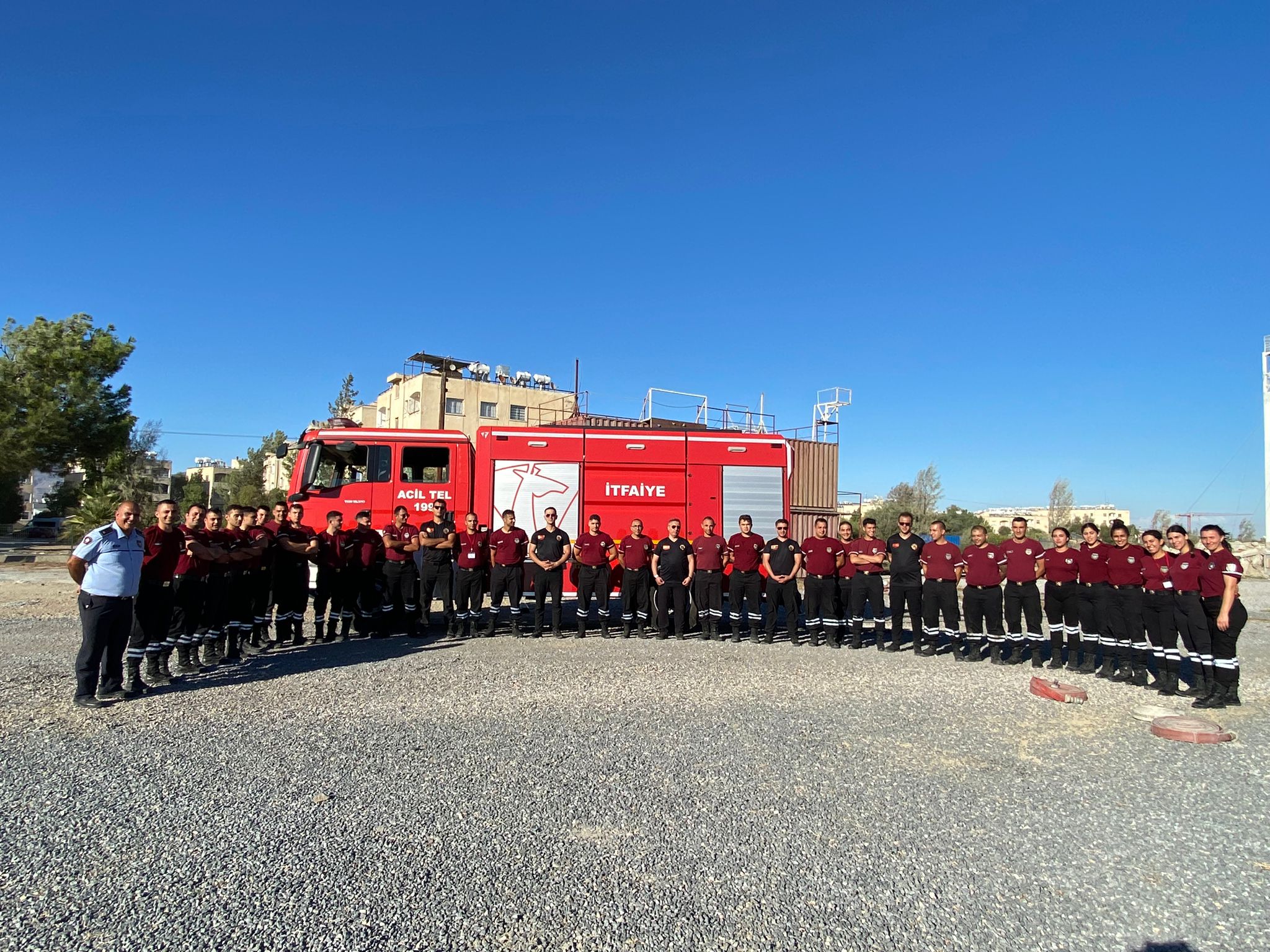 KONYA BÜYÜKŞEHİR İTFAİYESİ KKTC’DE GÖREVLİ İTFAİYE PERSONELLERİNE EĞİTİM VERDİ