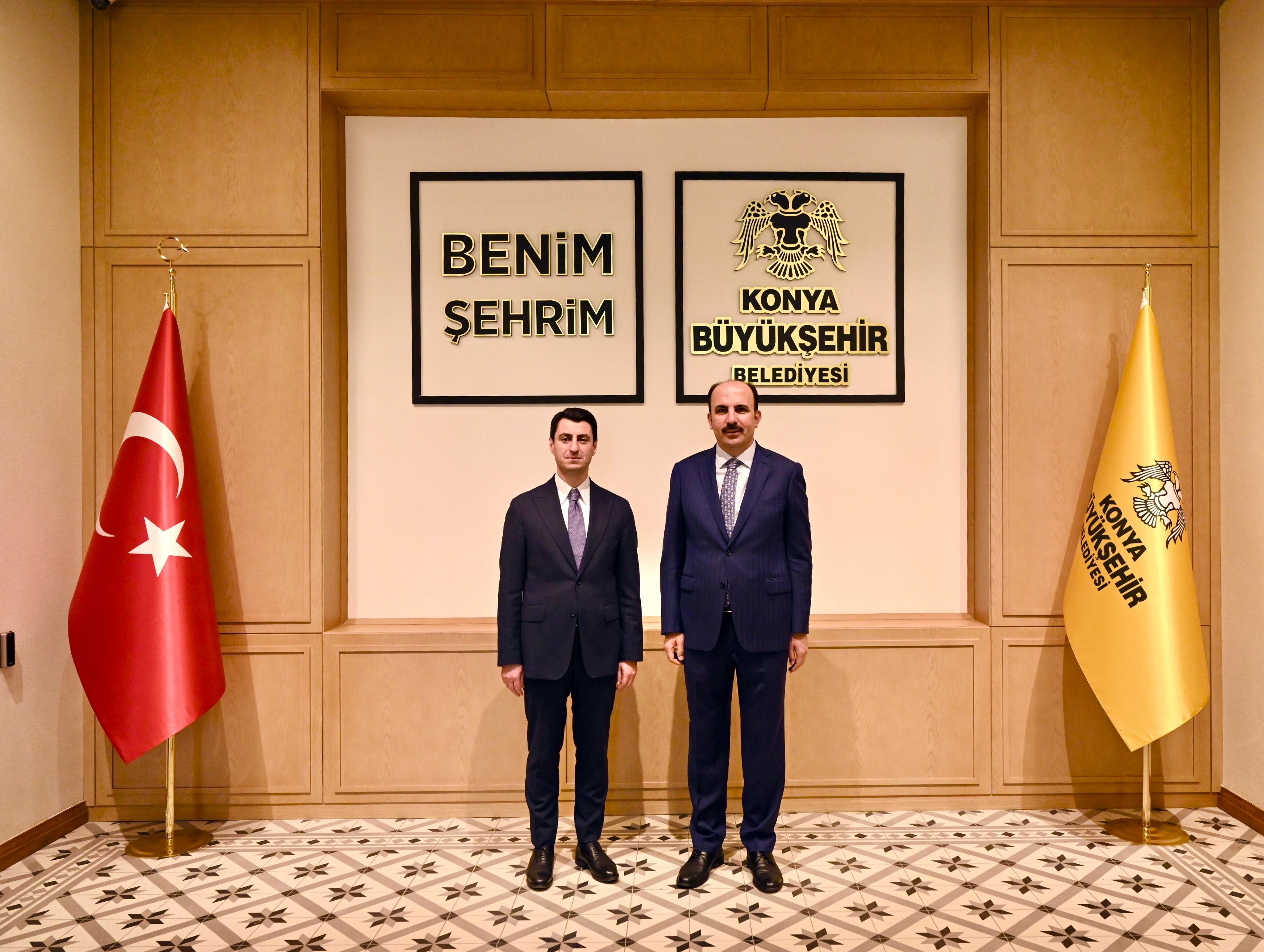 MİLLİ EĞİTİM BAKAN YARDIMCISI MACİT, BAŞKAN ALTAY’I ZİYARET ETTİ
