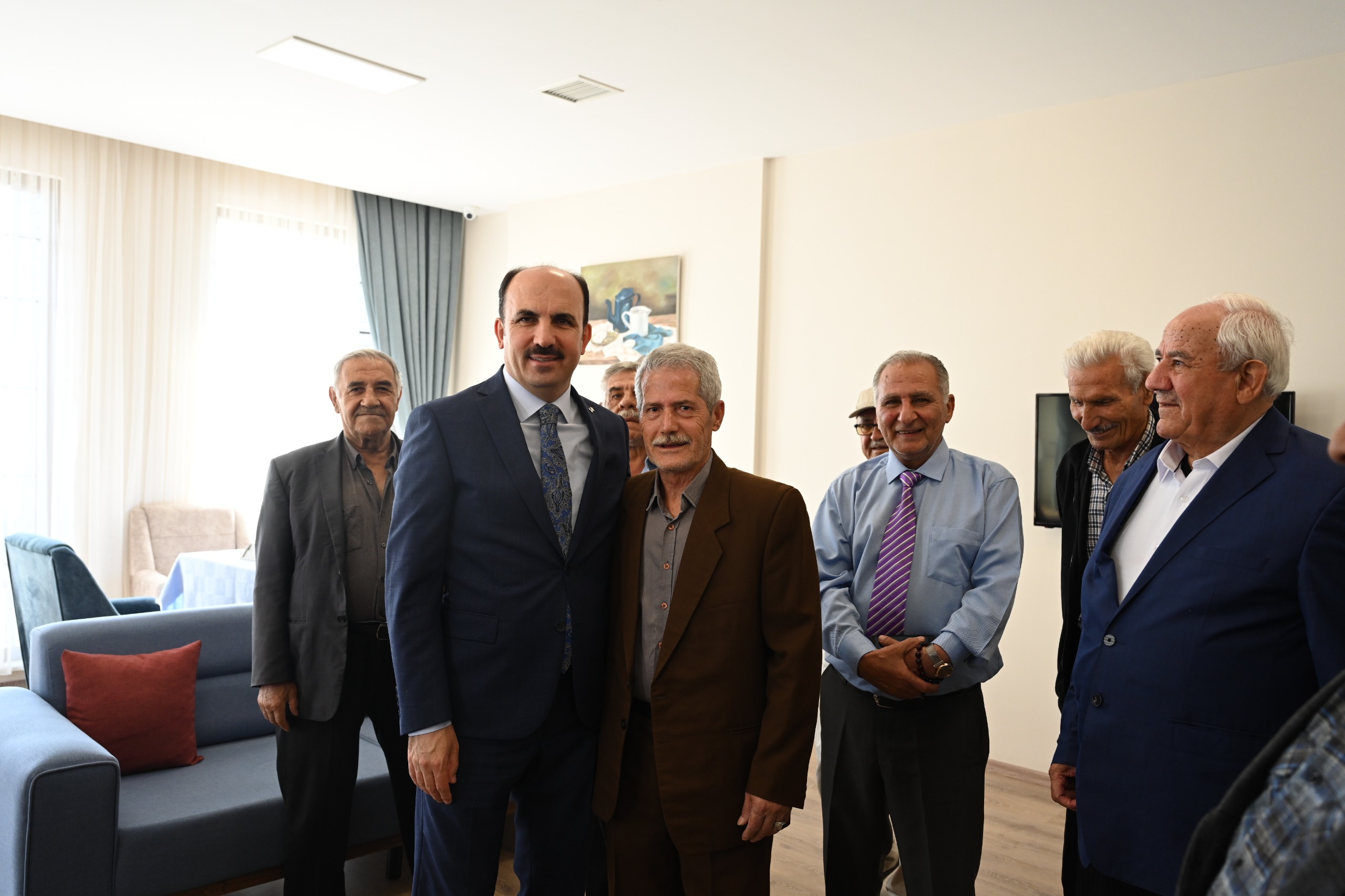 BAŞKAN ALTAY SAMİMİ DAVETİ KARŞILIKSIZ BIRAKMADI