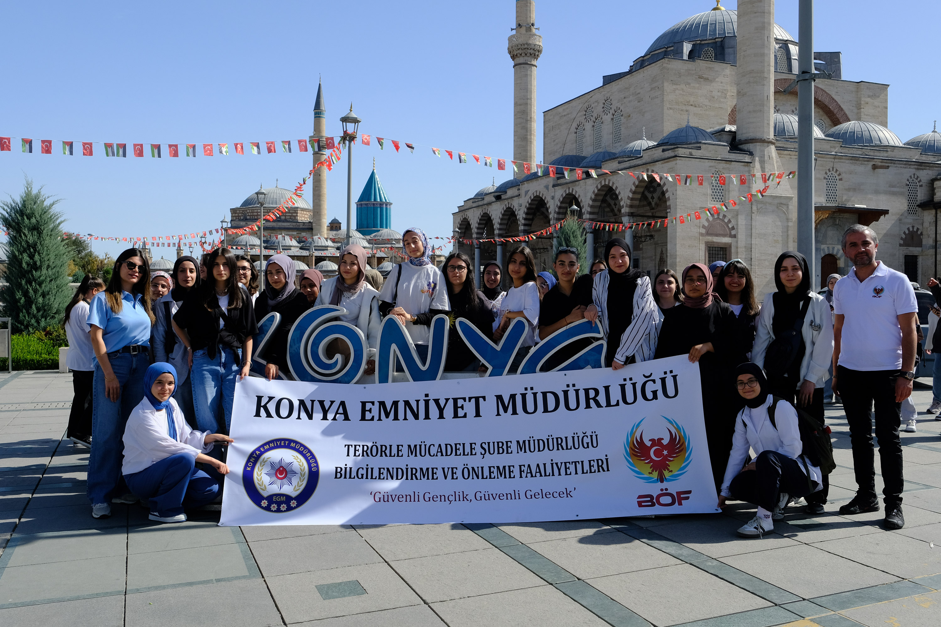 KONYA BÜYÜKŞEHİR VE İL EMNİYET MÜDÜRLÜĞÜ’NDEN GENÇLER İÇİN ORTAK ÇALIŞMA