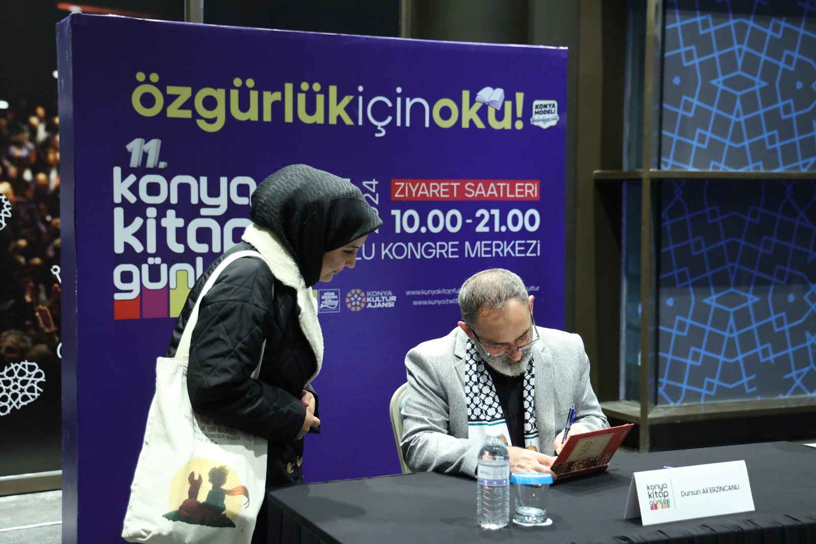 “KONYA KİTAP GÜNLERİ” TÜM COŞKUSUYLA DEVAM EDİYOR