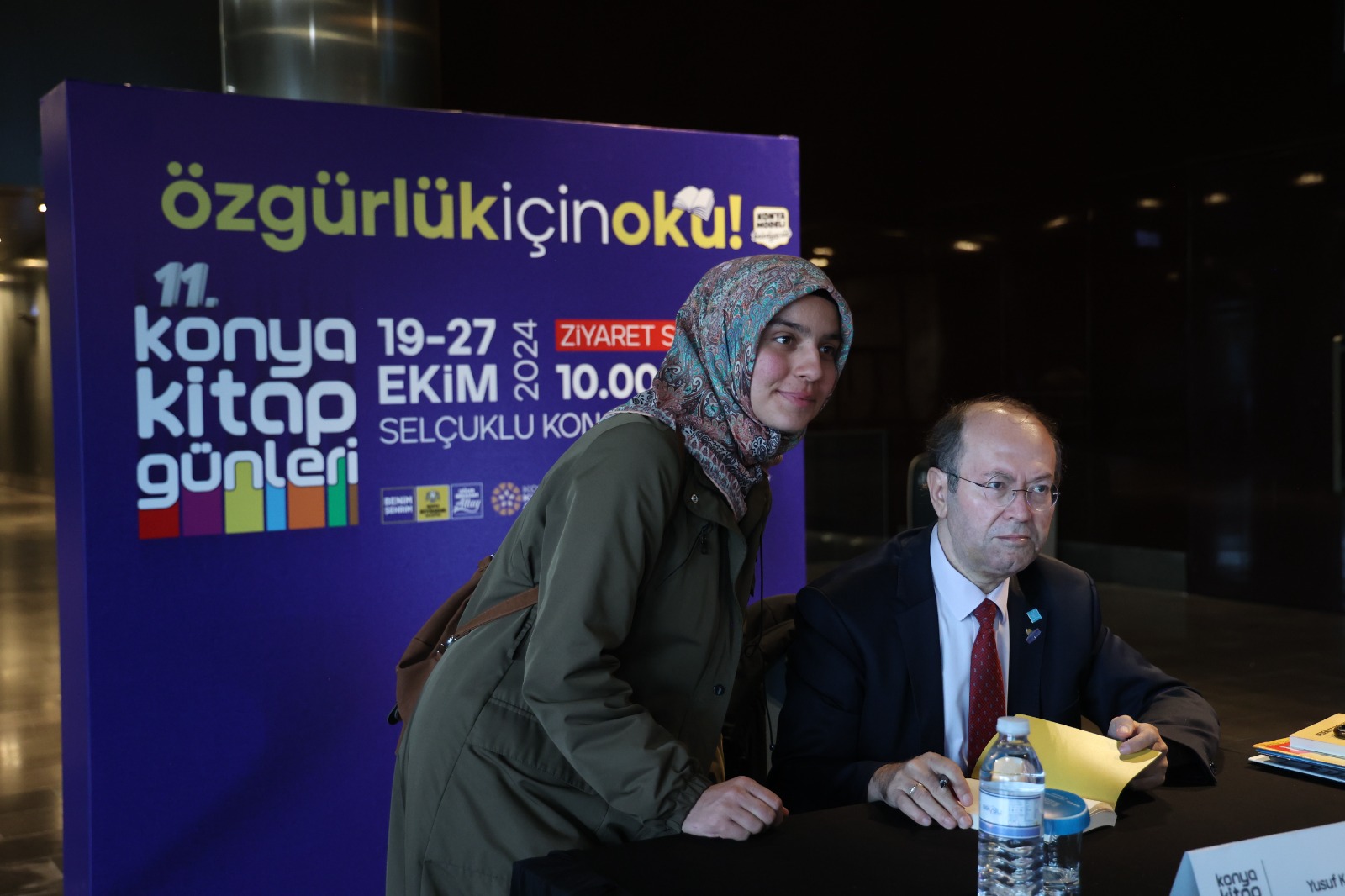 “KONYA KİTAP GÜNLERİ” TÜM COŞKUSUYLA DEVAM EDİYOR