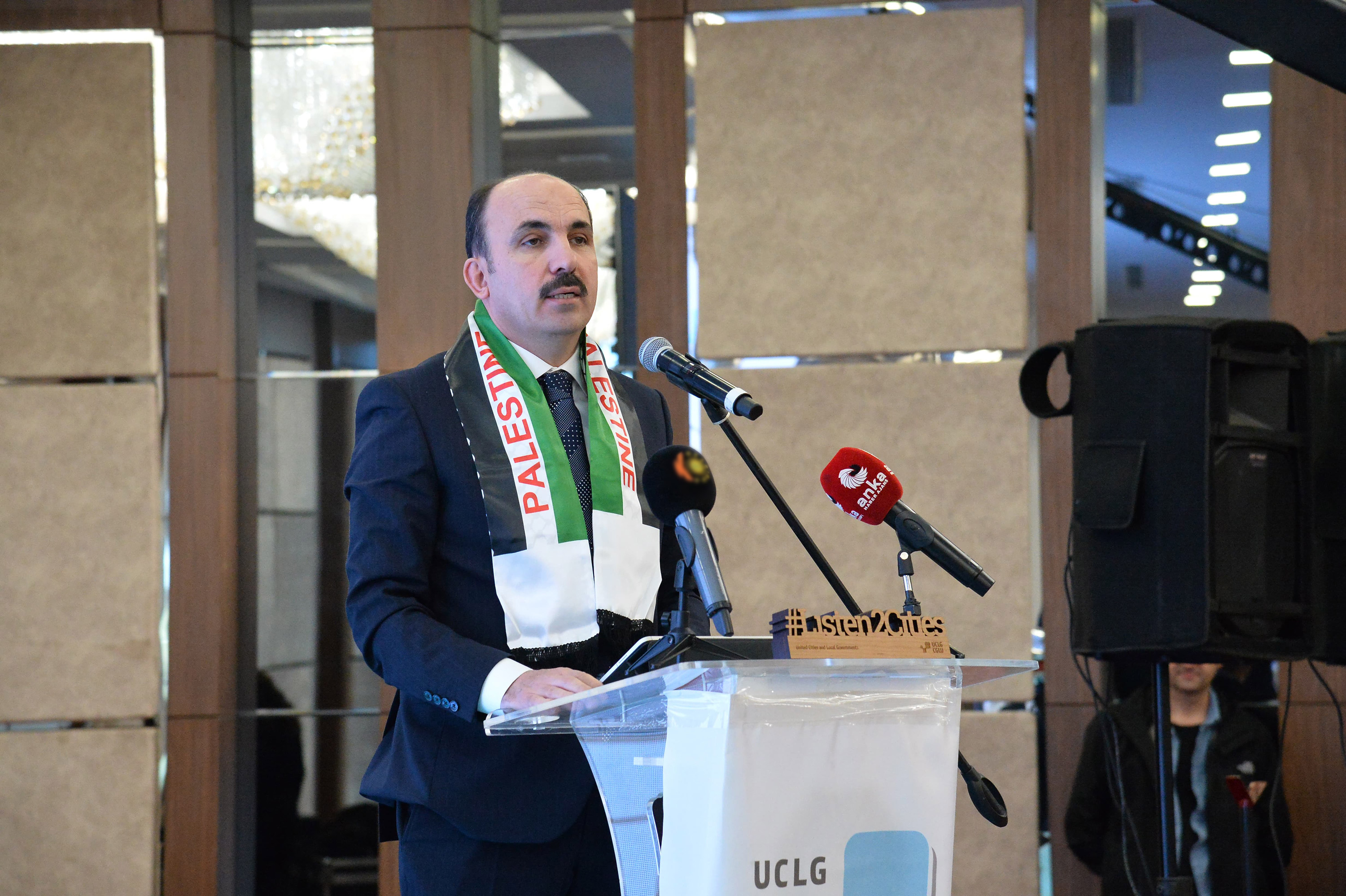 BAŞKAN ALTAY, UCLG-MEWA’NIN DİYARBAKIR’DA DÜZENLENEN TOPLANTISI’NDA KONUŞTU