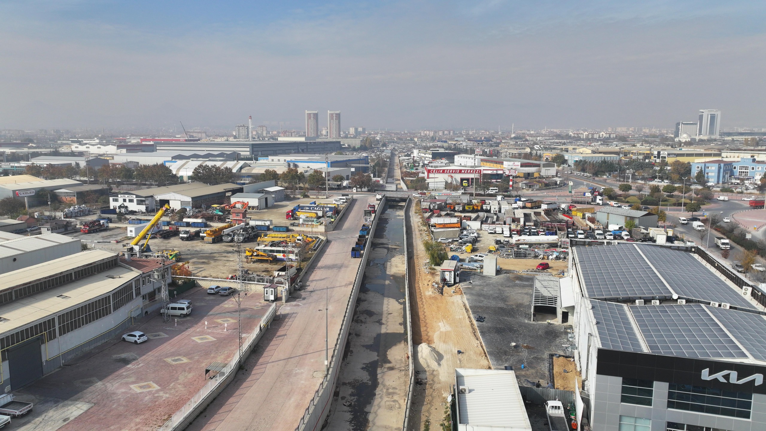 KONYA BÜYÜKŞEHİR KEÇİLİ KANALI ISLAHI PROJESİNİN 3.2 KM’LİK KISMINI DAHA TAMAMLADI