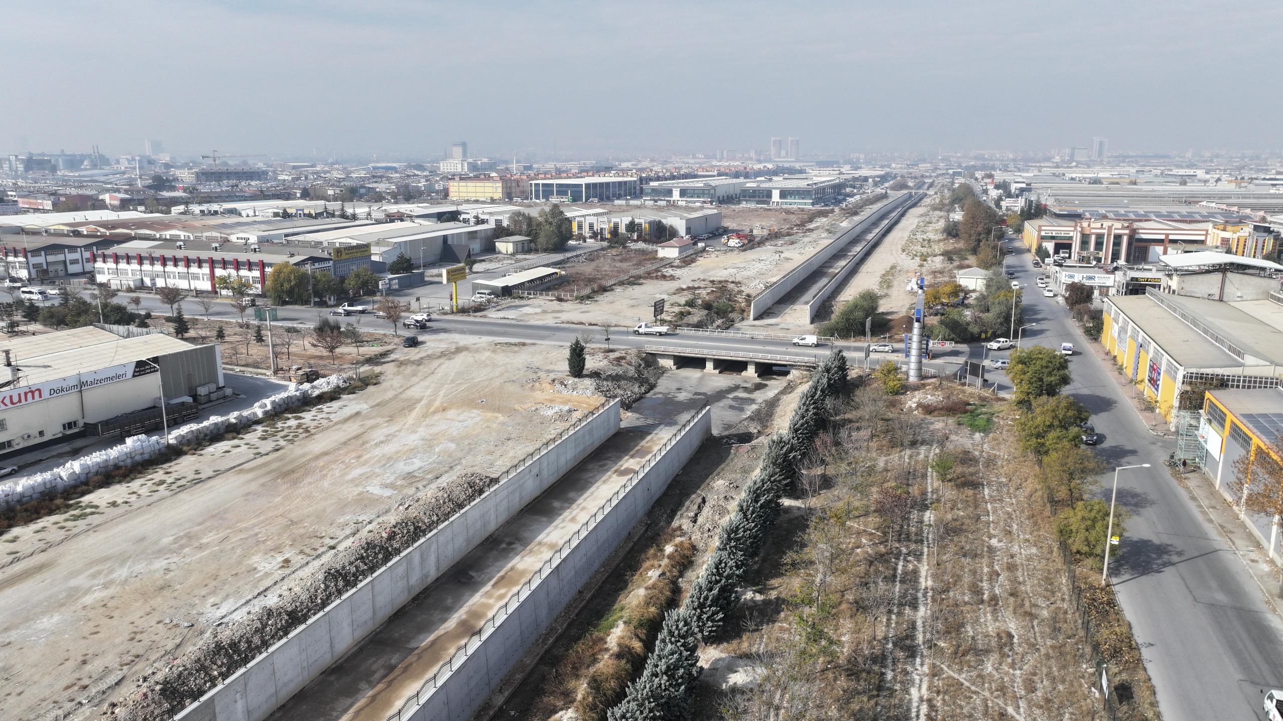 KONYA BÜYÜKŞEHİR KEÇİLİ KANALI ISLAHI PROJESİNİN 3.2 KM’LİK KISMINI DAHA TAMAMLADI